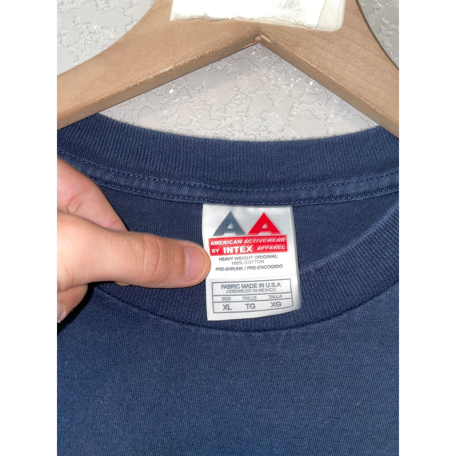 INTERMIX Jarhead Marine Army Trucks Shirt Blue XL Car Graphic Tee Size US XL / EU 56 / 4 - 5 Thumbnail