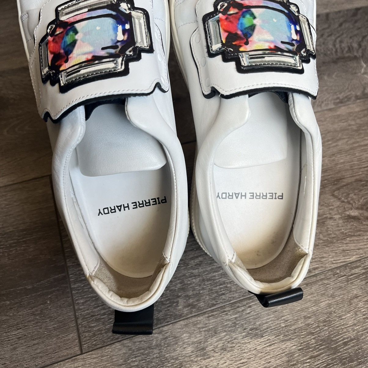 Designer × Pierre Hardy Pierre Hardy LS04 Gem Slider Leather Low Sneakers Size US 7 / EU 40 - 6 Thumbnail