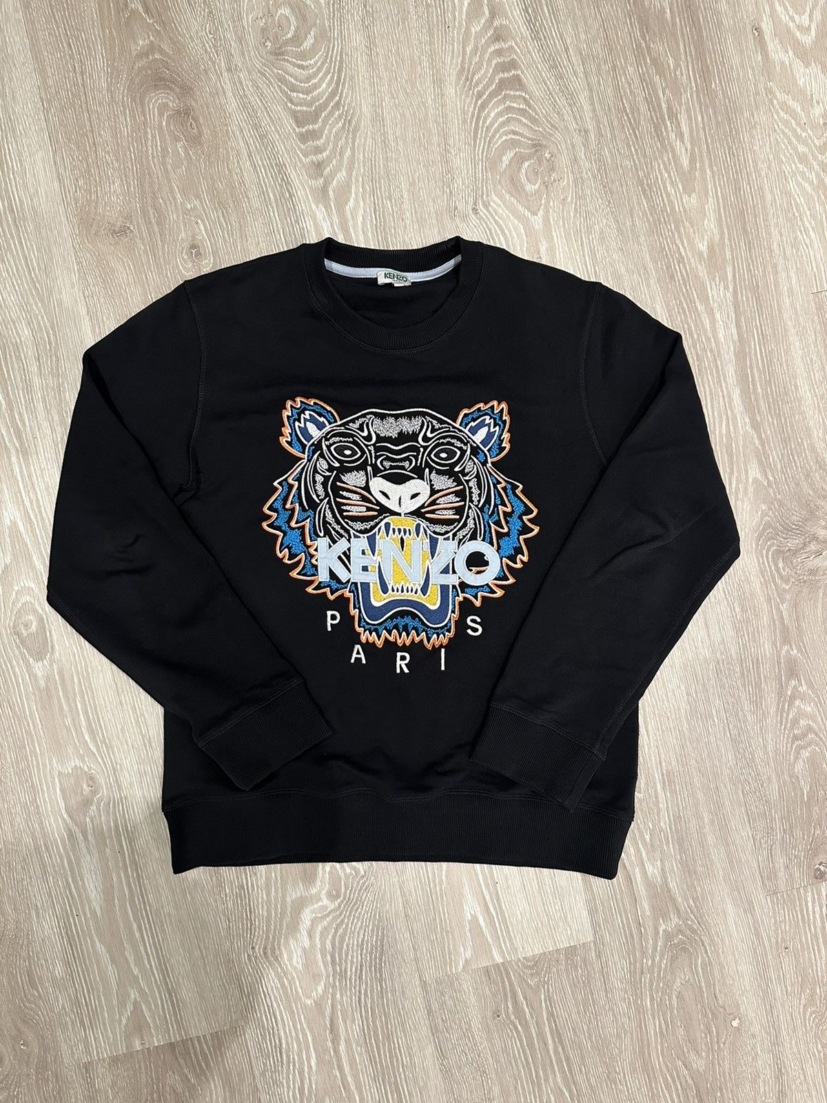 Kenzo sweatshirt 2024 black and yellow