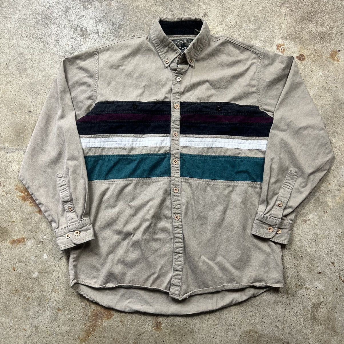 Other Vintage 90s Spindle River Western Style Button Up Shirt Size US M / EU 48-50 / 2 - 1 Thumbnail