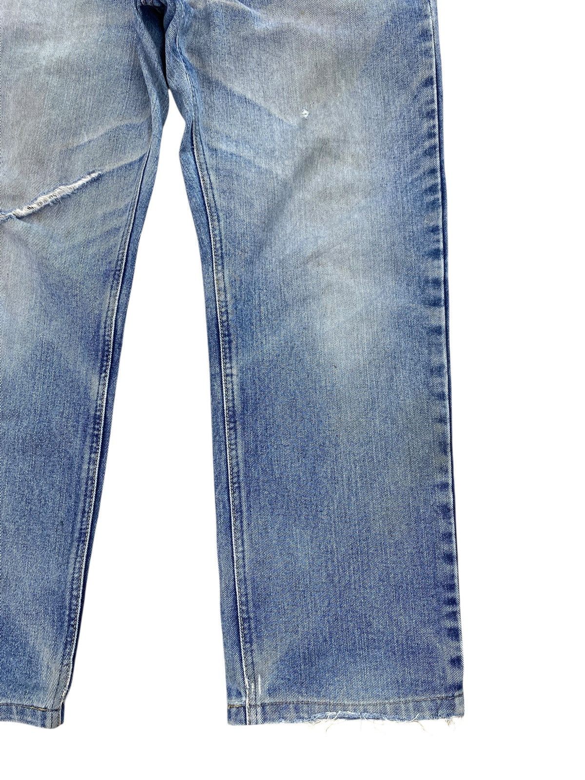 Edwin Edwin Faded Wash Ripped Style Loose Jeans Size US 32 / EU 48 - 6 Thumbnail