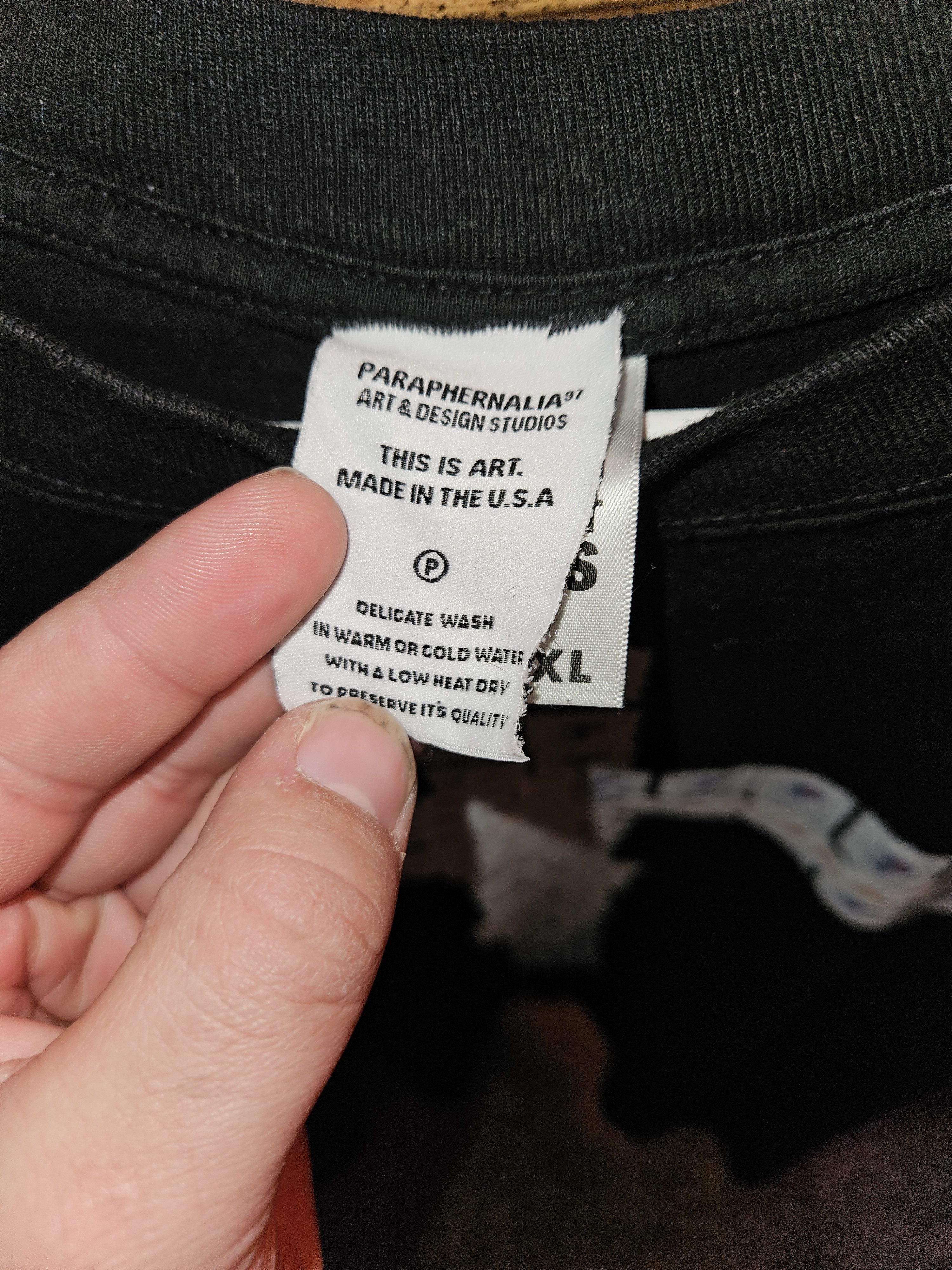 Other BLACK T SHIRT Size US XL / EU 56 / 4 - 2 Thumbnail