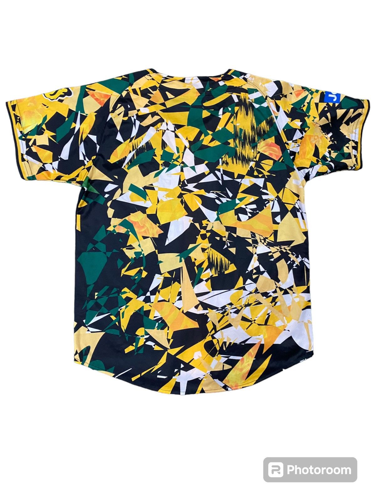 MLB Rare❗️ HANSHIN TIGERS × MIZUNO JAPAN FULL PRINT JERSEY SHIRT Size US M / EU 48-50 / 2 - 2 Thumbnail