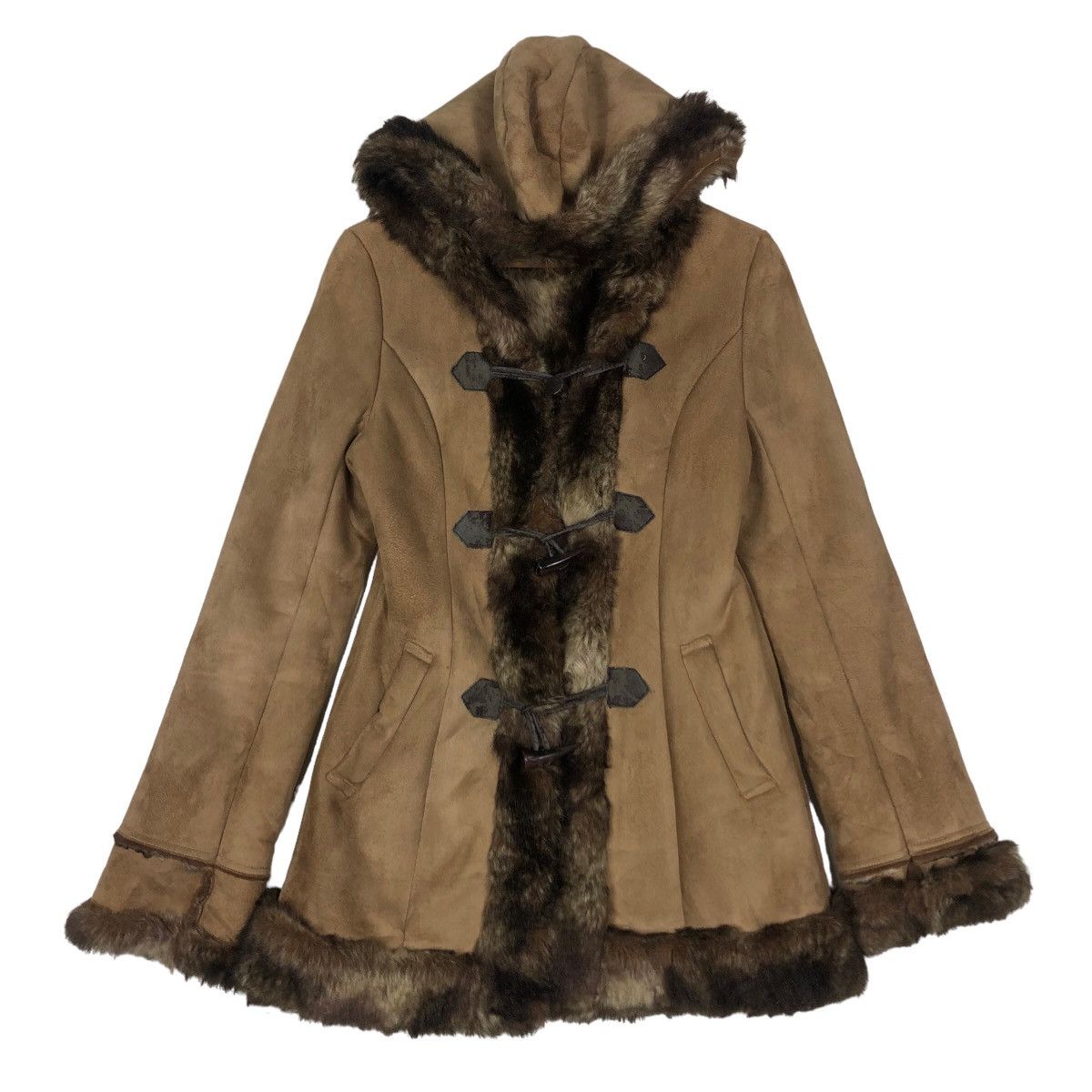Japanese Brand 🔥Winter Jacket Cecil McBee Mink Fur Lining Size M / US 6-8 / IT 42-44 - 1 Thumbnail