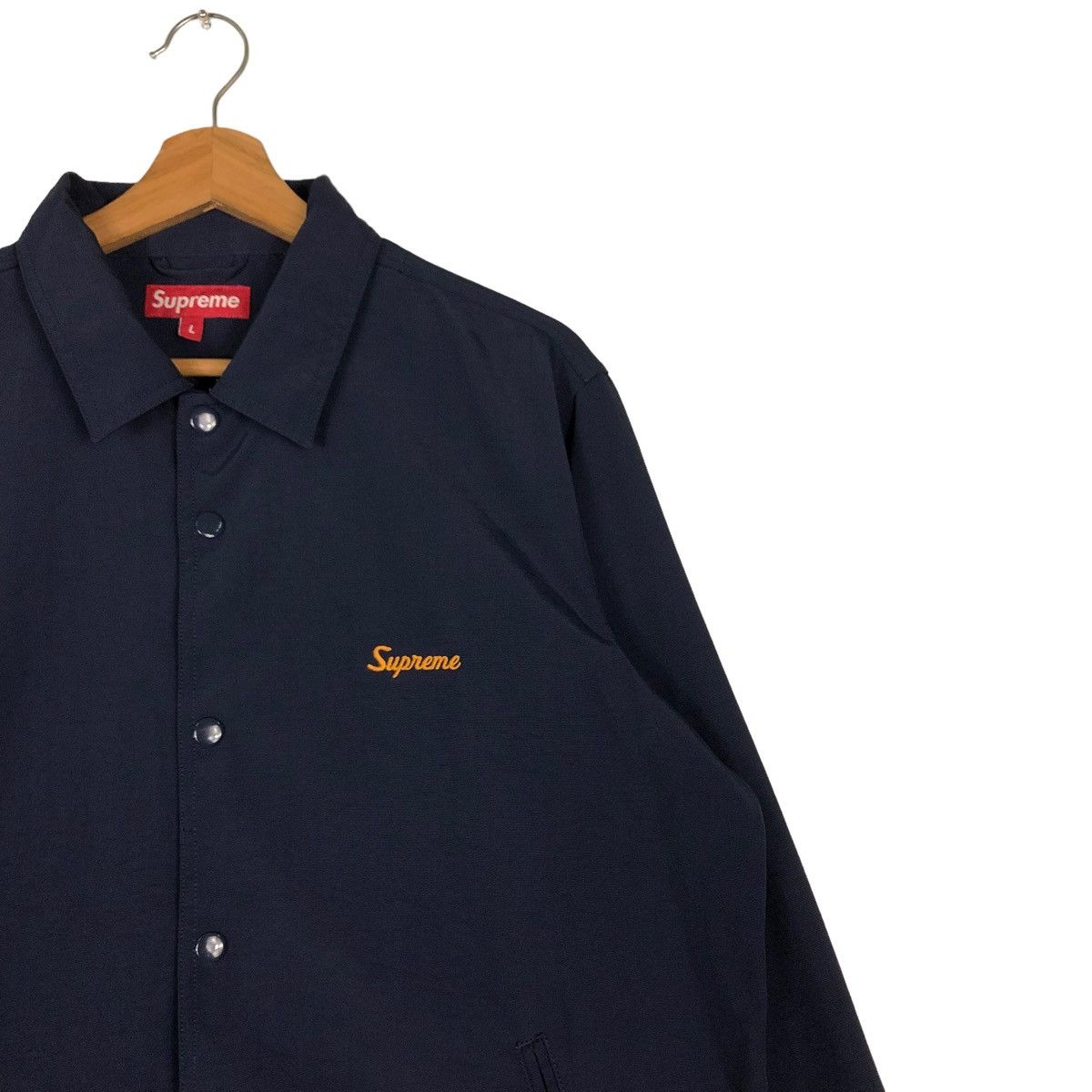 Supreme 🔥VTG EARLY 2000 SUPREME CHORE JACKET SNAP BUTTON Size US L / EU 52-54 / 3 - 4 Thumbnail