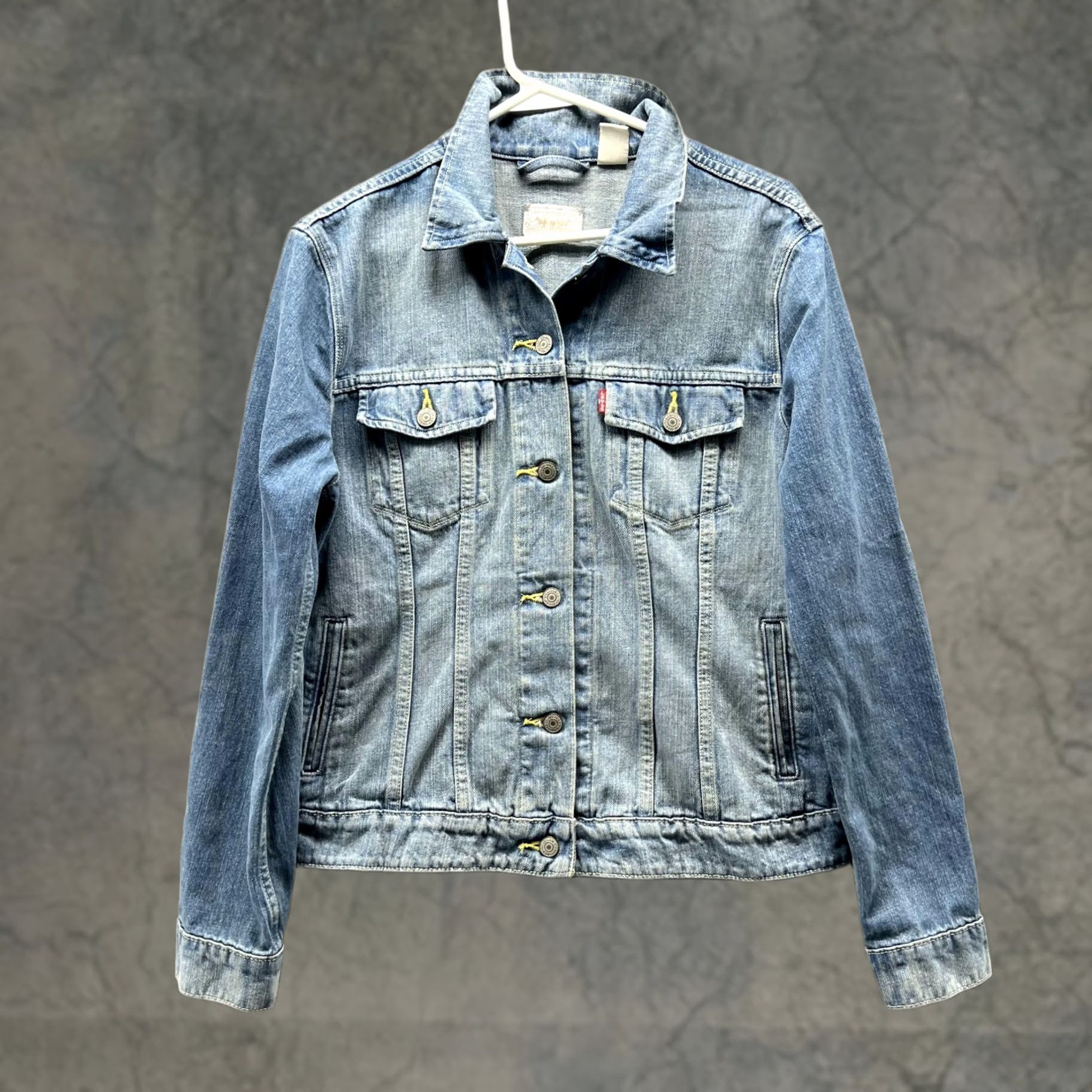 Levi's Levi'S Jacket Women Large Ladies Blue Denim Button Down Cotton Casual Vintage Size L / US 10 / IT 46 - 1 Thumbnail