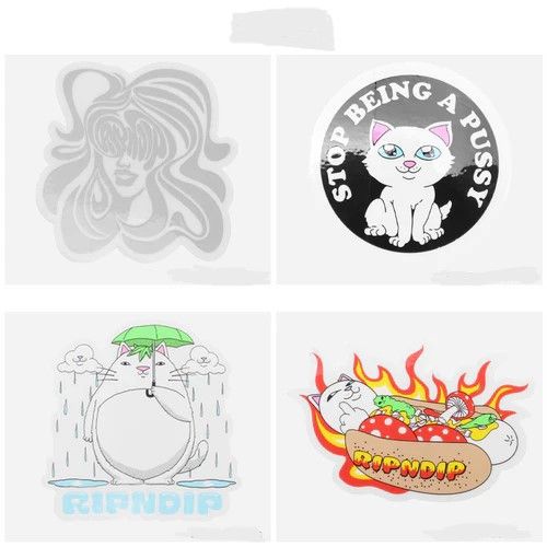 RIPNDIP RIPNDIP Glizzy Sticker Pack Size ONE SIZE - 2 Thumbnail