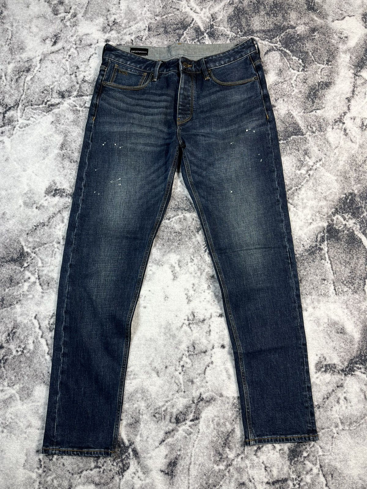 Emporio Armani Armani Jeans Selvedge Denim Size US 32 / EU 48 - 2 Thumbnail