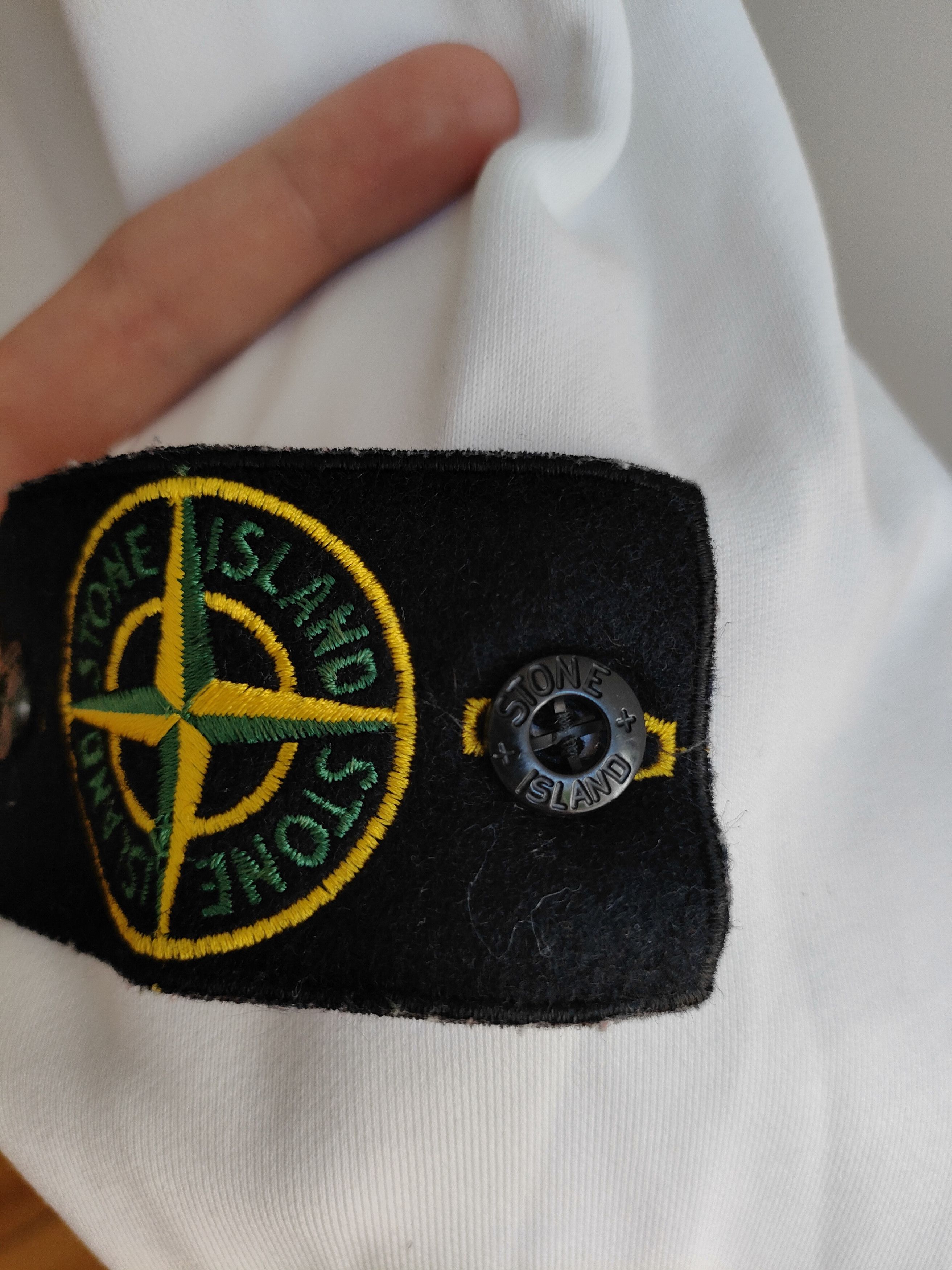 Stone Island Stone Island White Crewneck Size US XL / EU 56 / 4 - 4 Thumbnail