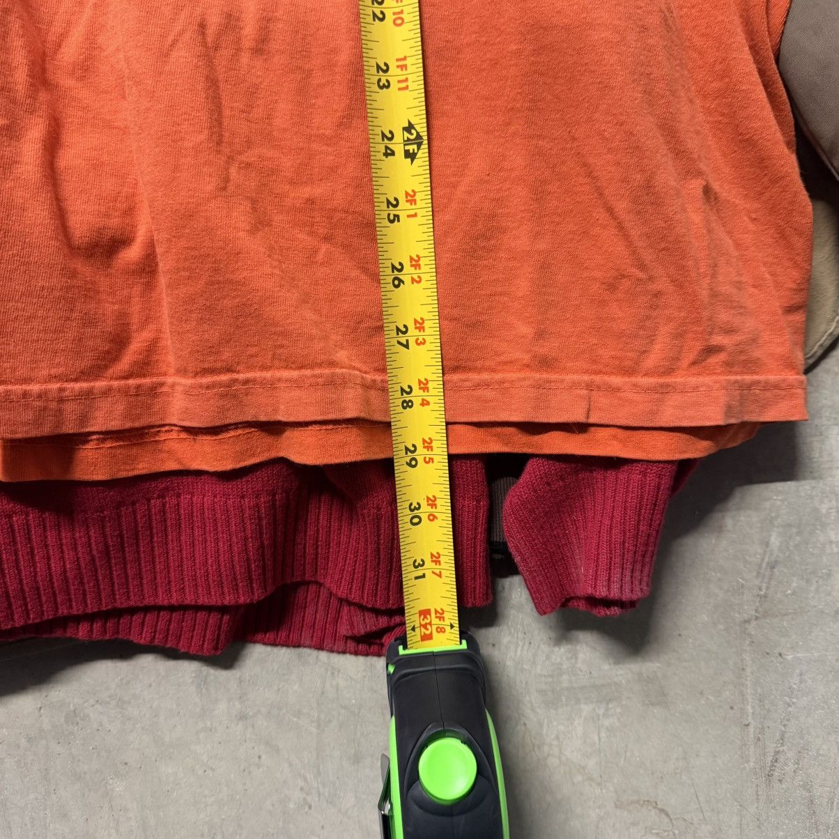 Ralph Lauren Vintage 90s Polo Jeans Ralph Lauren Orange Tee Mens Large Size US L / EU 52-54 / 3 - 6 Thumbnail
