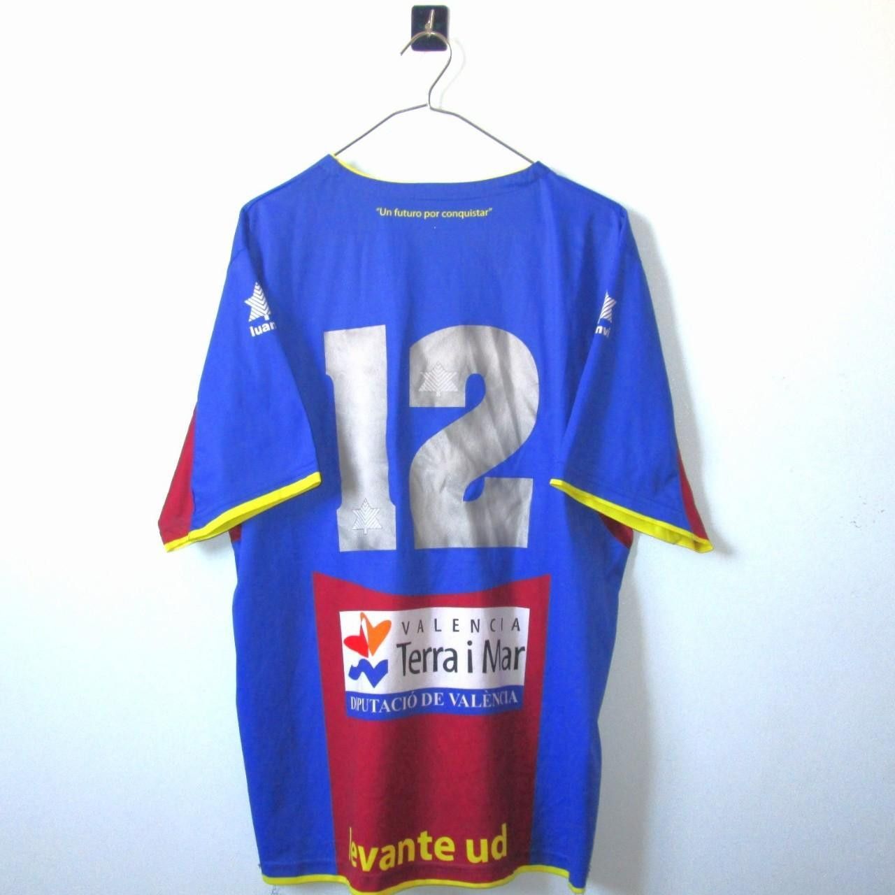 Other Fc Levante Spain 2010 2011 Home Luanvi Shirt Jersey Size US L / EU 52-54 / 3 - 2 Thumbnail