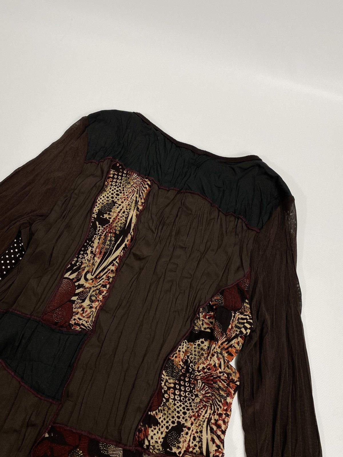 Other LASTDROP🔥Y2K Crazy Shrunken Asymmetrical Abstract Dress Mesh Size M / US 6-8 / IT 42-44 - 12 Thumbnail