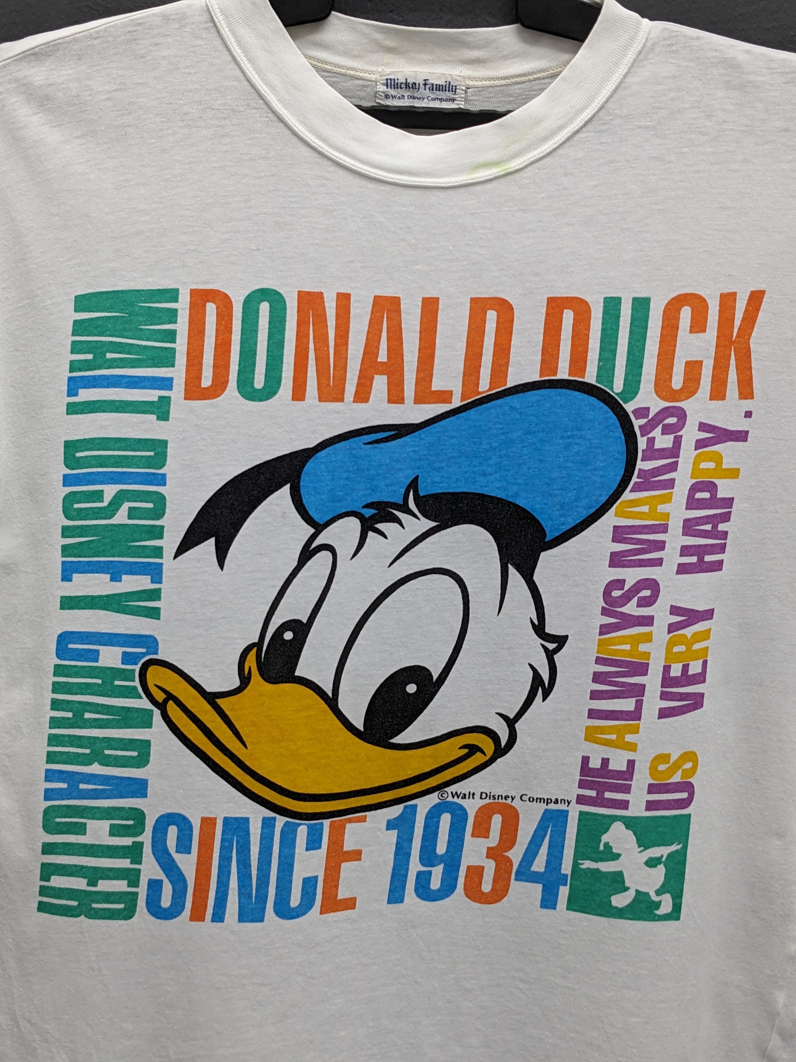 Disney VINTAGE MICKEY FAMILY DONALD DUCK WALT DISNEY Size US M / EU 48-50 / 2 - 3 Thumbnail