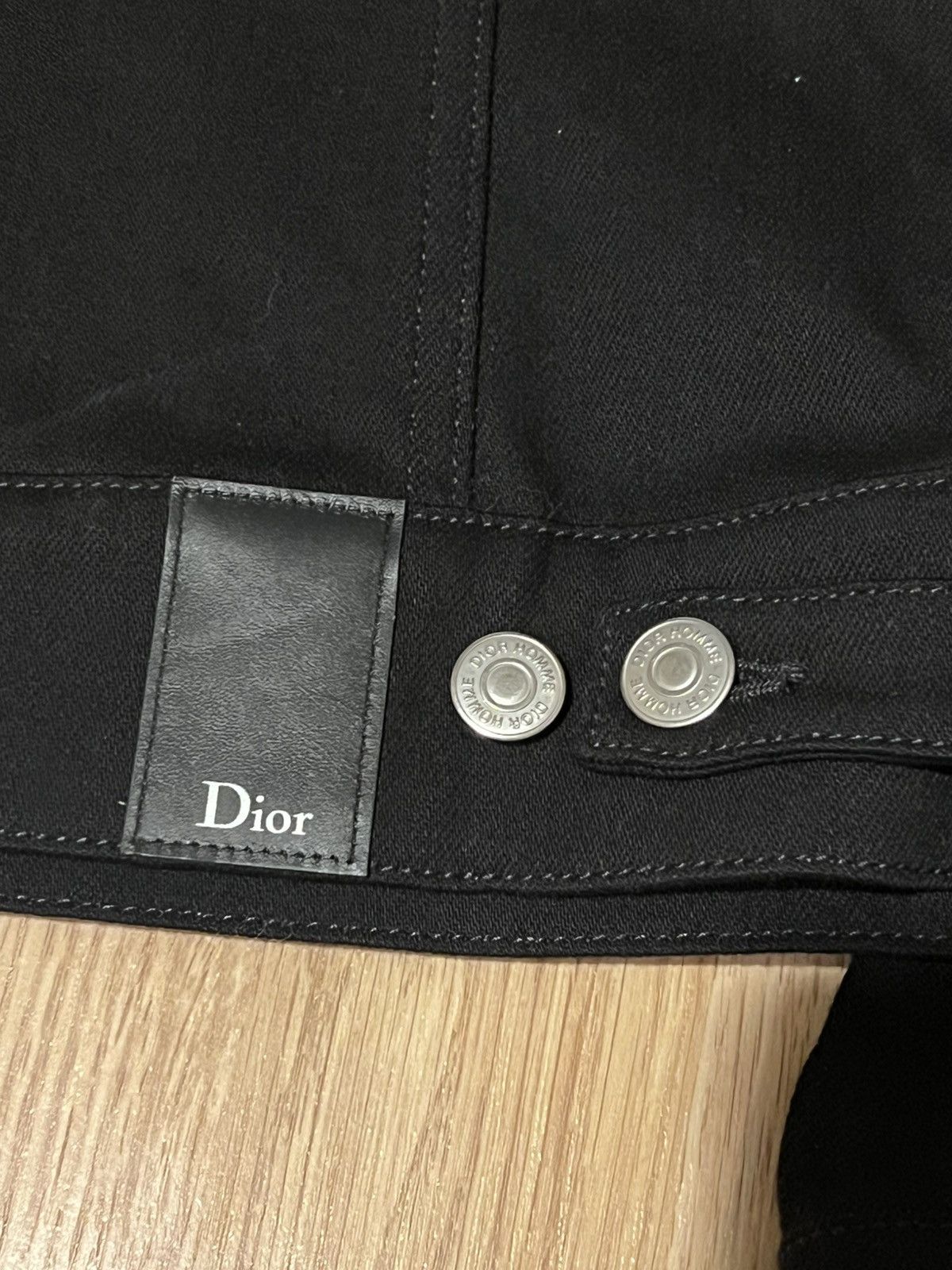 Dior Dior Flame Logo Denim Jacket Size M Size US M / EU 48-50 / 2 - 7 Thumbnail