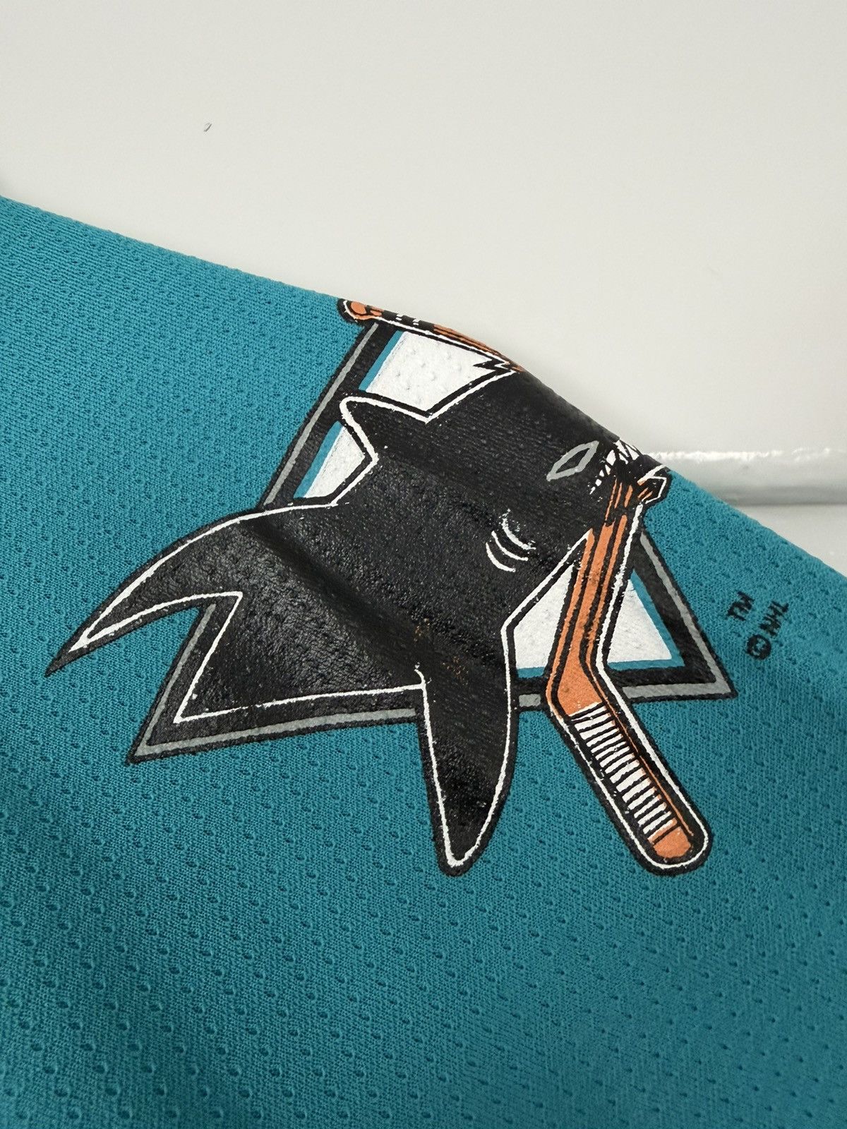 NHL SAN JOSE SHARKS WINNING GOAL JERSEY NOLAN NHL VINTAGE 90S Size US M / EU 48-50 / 2 - 9 Thumbnail