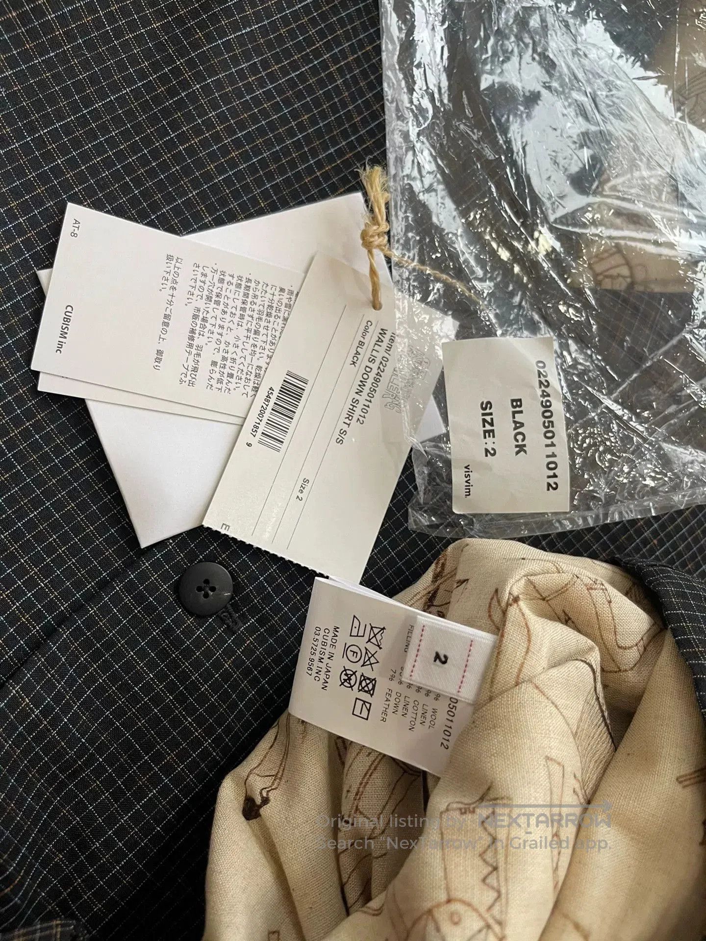 Visvim VISVIM 24SS ICT WALLIS DOWN SHIRT S/S. Size US M / EU 48-50 / 2 - 9 Thumbnail