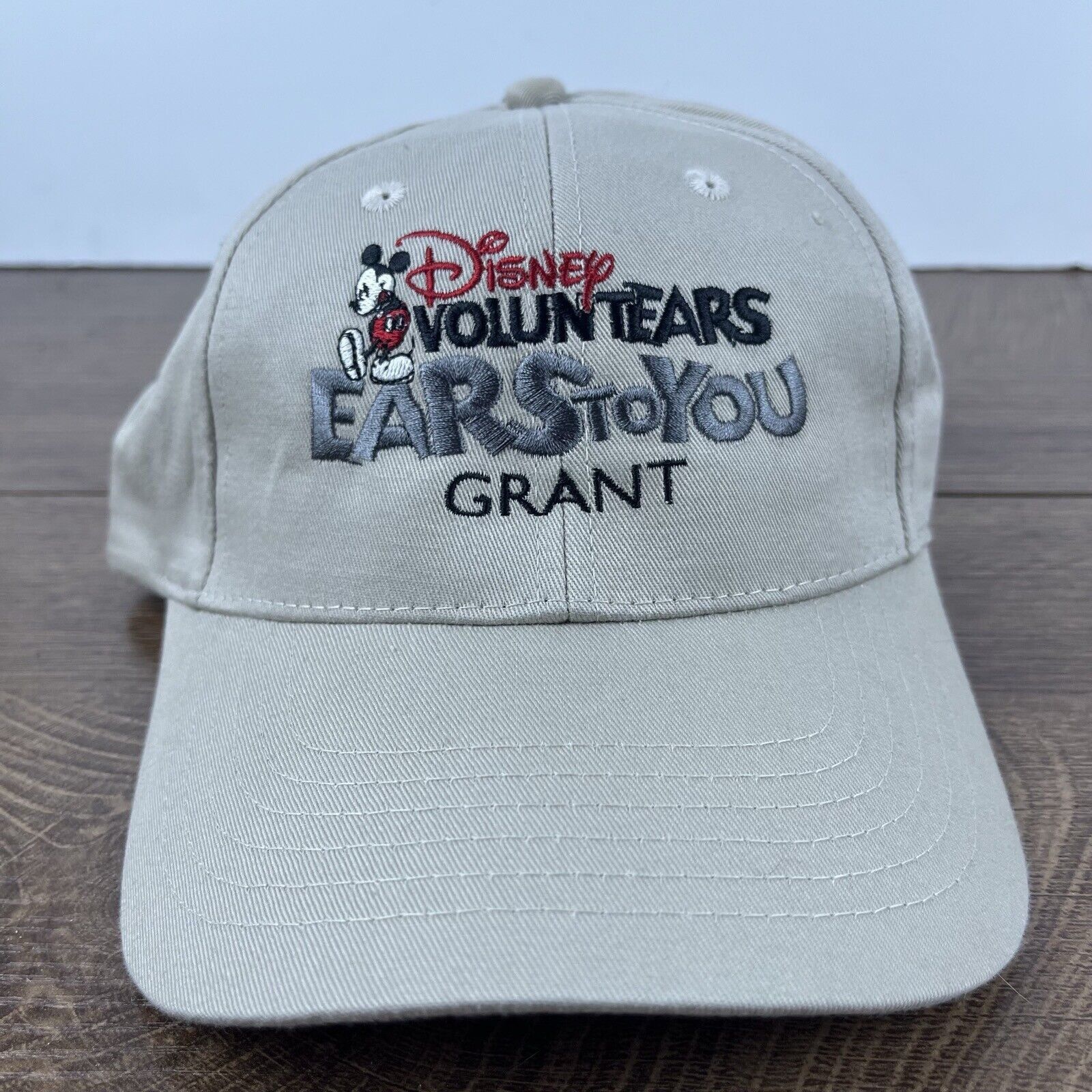 Disney Disney Voluntears Ears Hat Brown Adjustable Hat Brown Tan Ad Size ONE SIZE - 2 Thumbnail