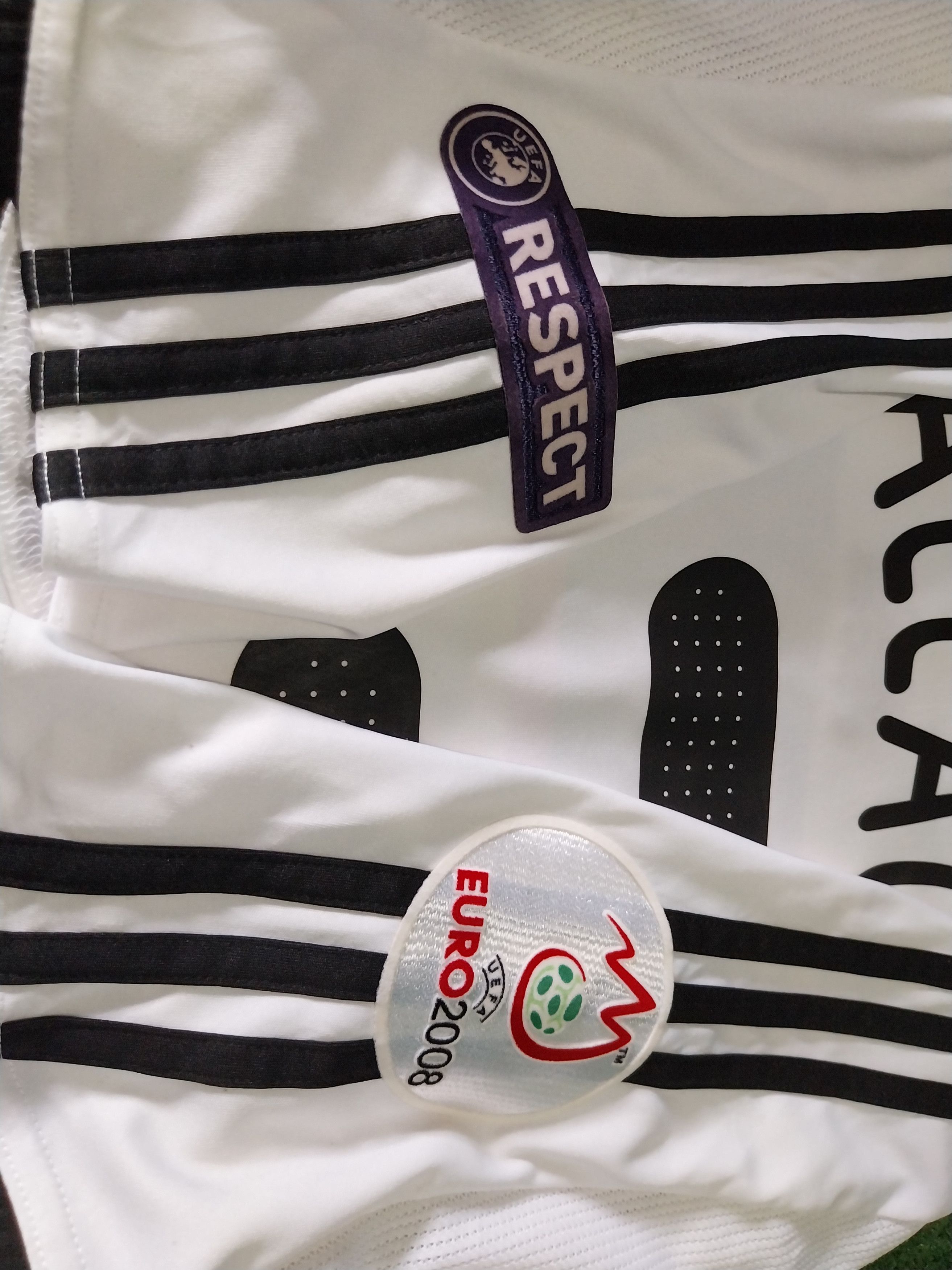 Adidas Germany home 2008/2009 michael ballack jersey football Size US L / EU 52-54 / 3 - 11 Thumbnail
