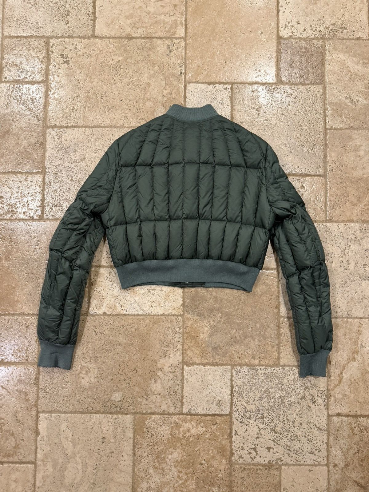Rick Owens Rick Owens FW21 Gethsemane Geth Padded Green Bomber Jacket Size US L / EU 52-54 / 3 - 9 Thumbnail