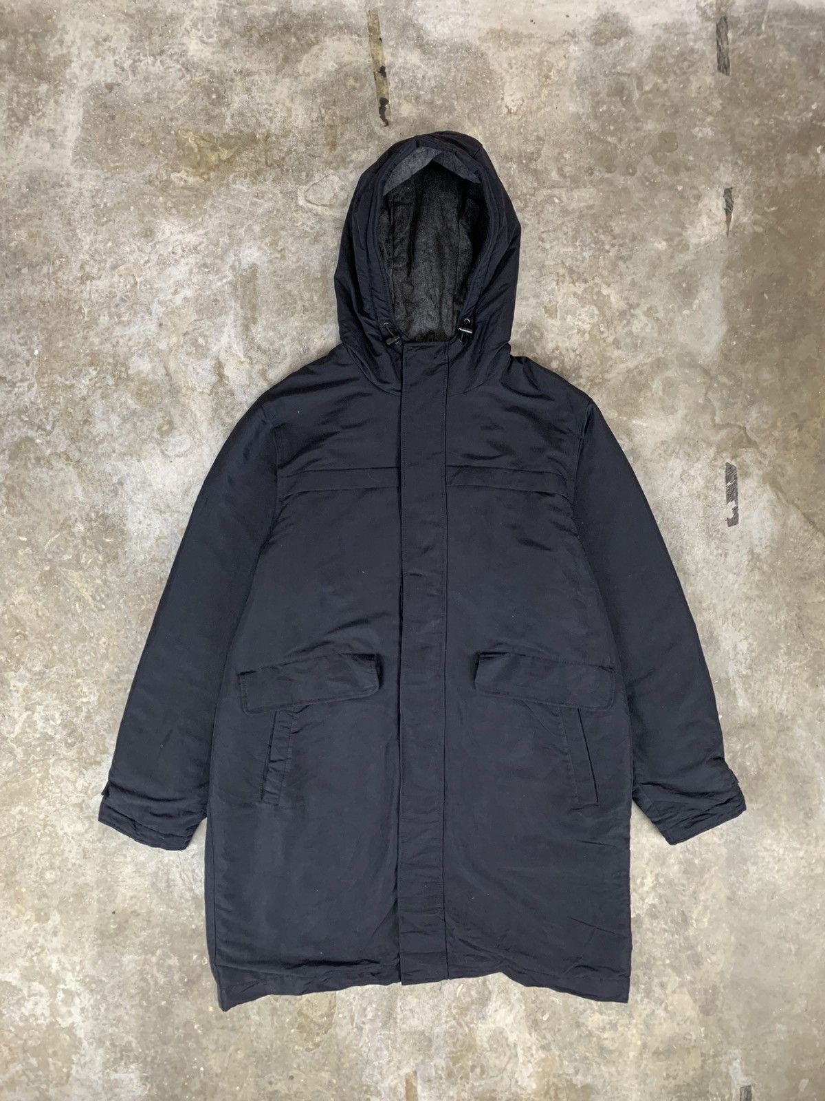 Japanese Brand × Uniqlo × Vintage Uniqlo Long Jacket Size US L / EU 52-54 / 3 - 1 Thumbnail