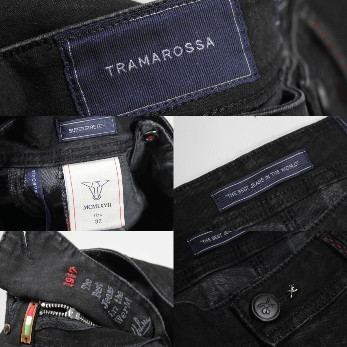 Other Tramarossa Leonardo Slim Super Stretch Jeans Size US 32 / EU 48 - 9 Thumbnail
