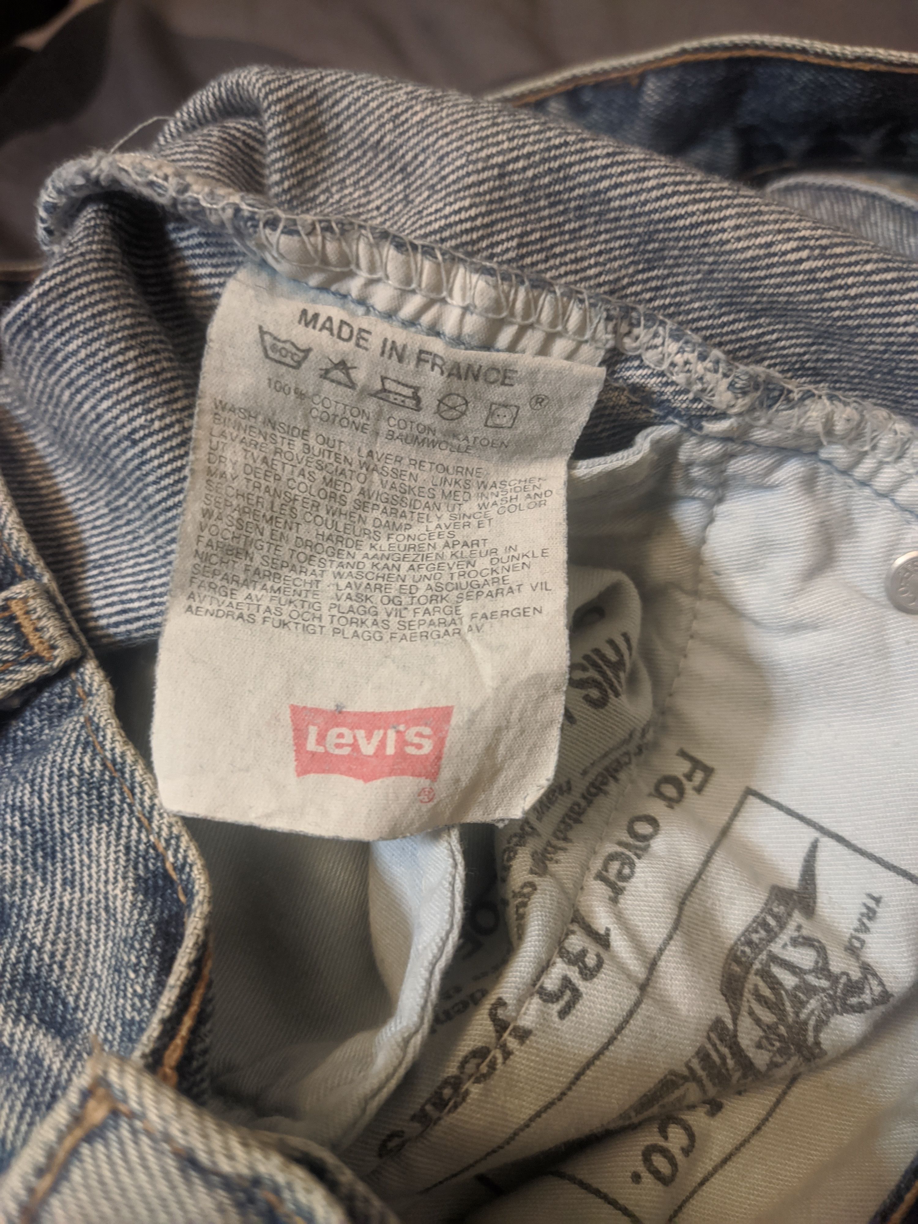 Levi's × Vintage Vintage Levi's 525 made in France Size US 32 / EU 48 - 12 Thumbnail