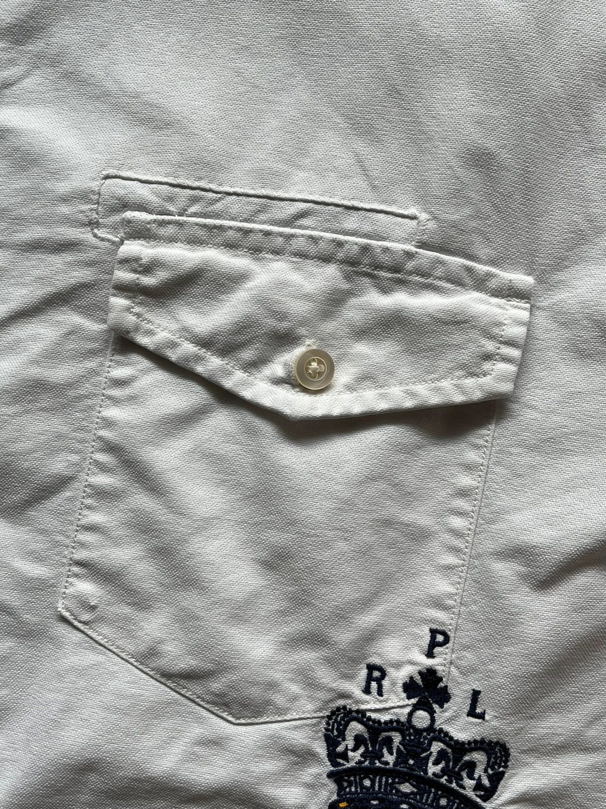 Ralph Lauren Polo Ralph Lauren Sz XXL / 38 Shirt #43 White 2000s Size US XXL / EU 58 / 5 - 8 Thumbnail