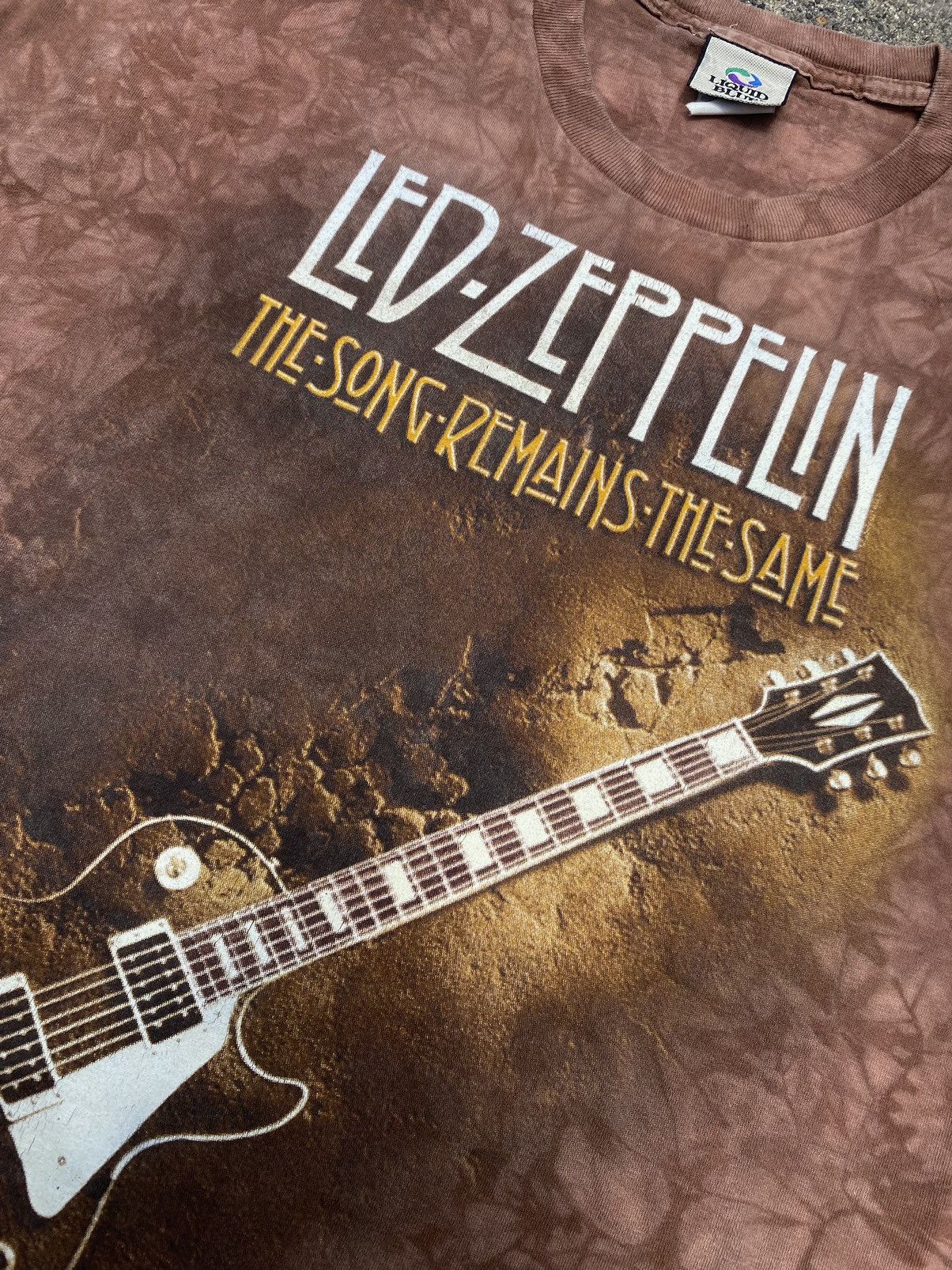 Led Zeppelin Liquid Blue - Led Zepellin Size US XL / EU 56 / 4 - 2 Thumbnail