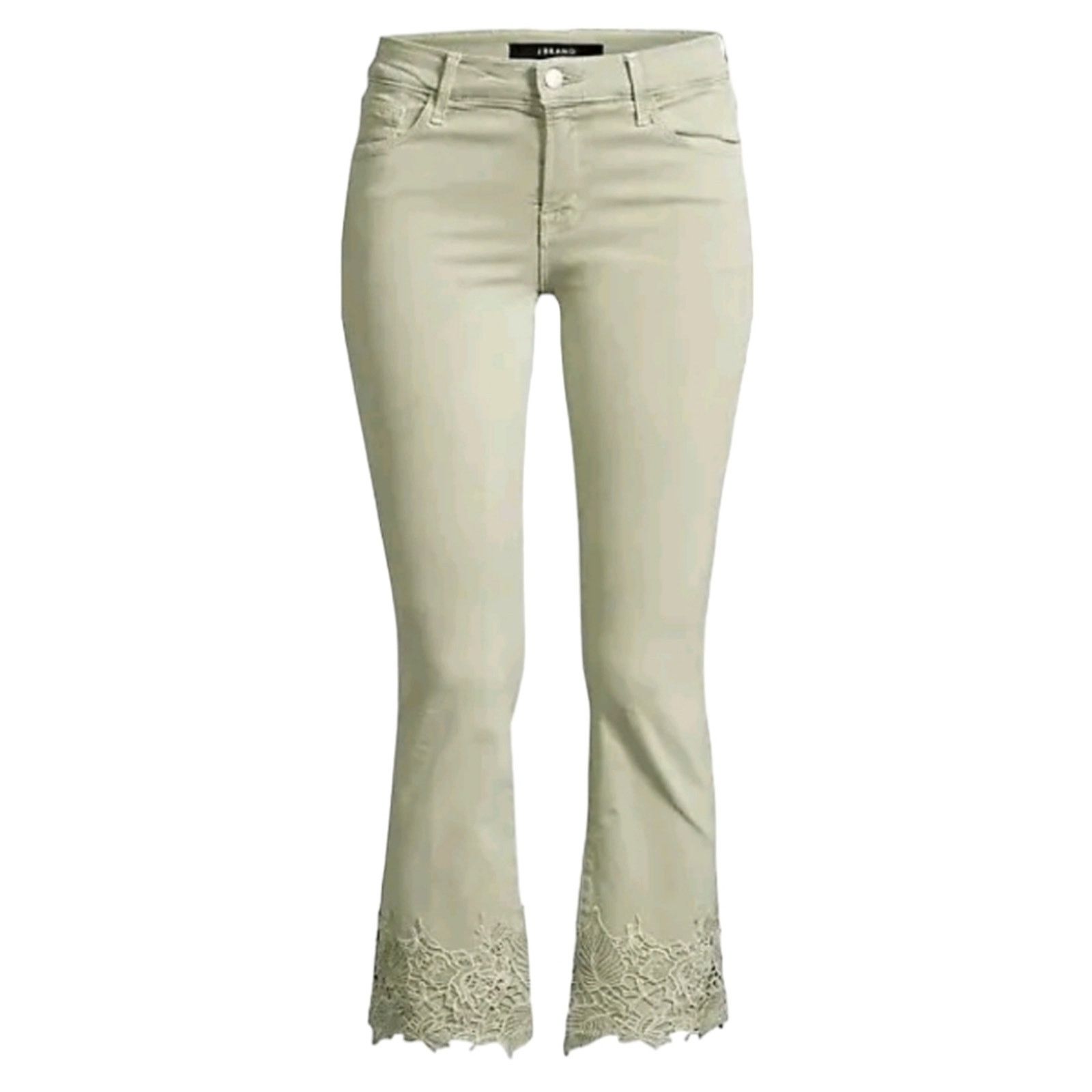 J Brand J Brand Selena Crop Bootcut Jeans in Faded Gibson 31 Size 31" - 6 Thumbnail
