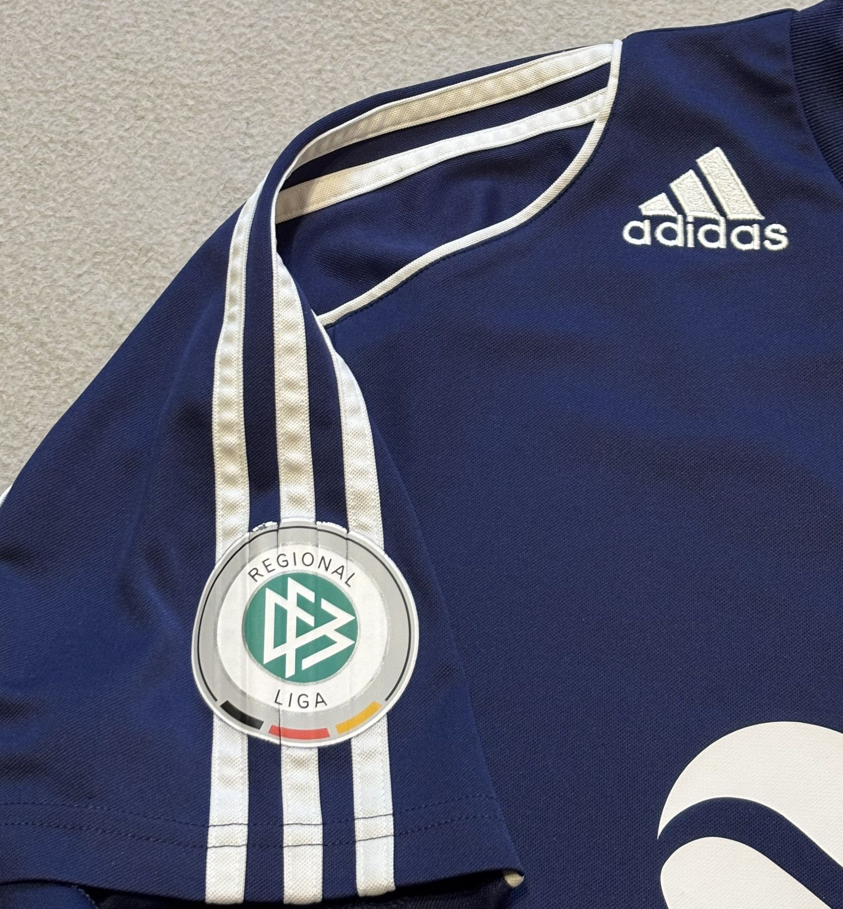 Adidas SV Babelsberg 03 2000s Adidas #6 Matchworn Football Jersey Size US XL / EU 56 / 4 - 8 Thumbnail