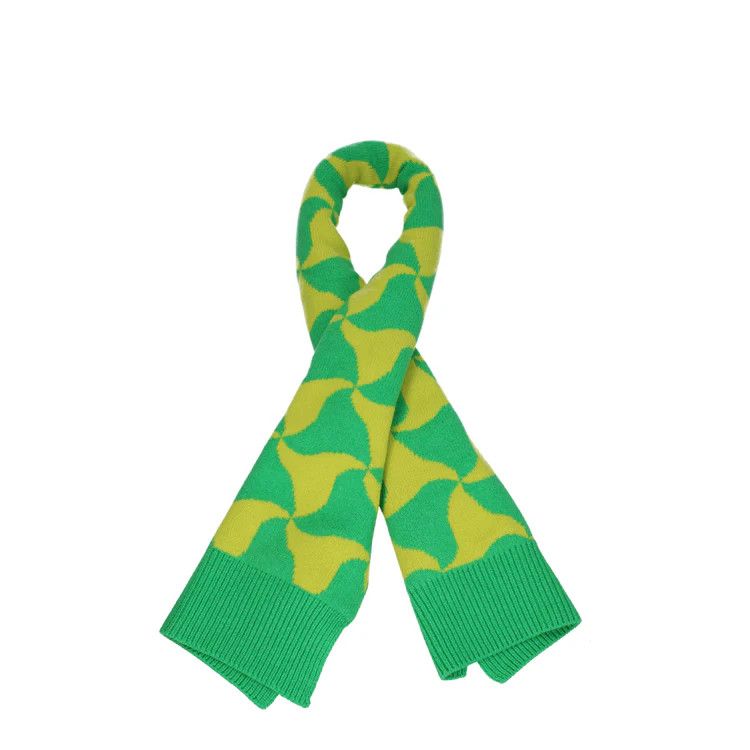 Bottega Veneta o1n1vont1224 Size: OS / Scarf in Green/Yellow Size ONE SIZE - 1 Preview
