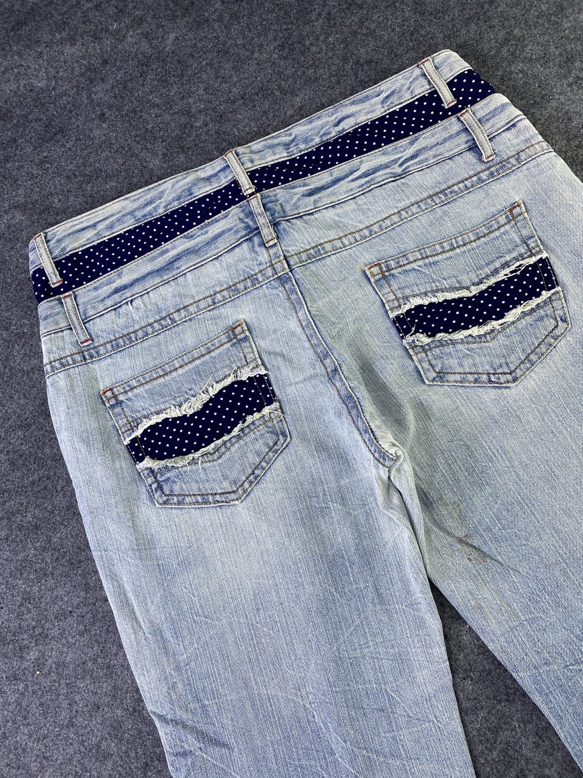 Japanese Brand × Jean Japanese Brand Blue Wash Jeans - J892 Size 37" - 11 Thumbnail