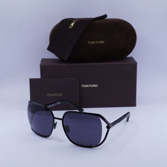 Tom Ford 🕶️ New Tom Ford Goldie FT1092 01A Sunglasses - Black Frame Size ONE SIZE - 9 Thumbnail