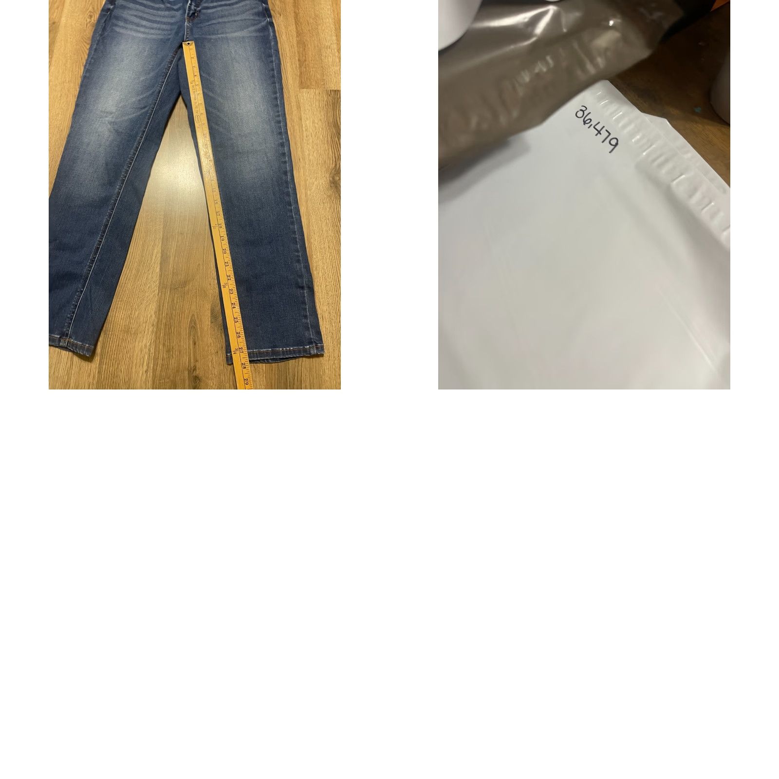 Vintage Time And Tru Jeans, Women's Size 8, Denim, Straight, 5-Pocket Design, Blue, Jeans, Regular, Pockets, Time and Tru, Women, 8, Blue Size 30" / US 8 / IT 44 - 8 Thumbnail