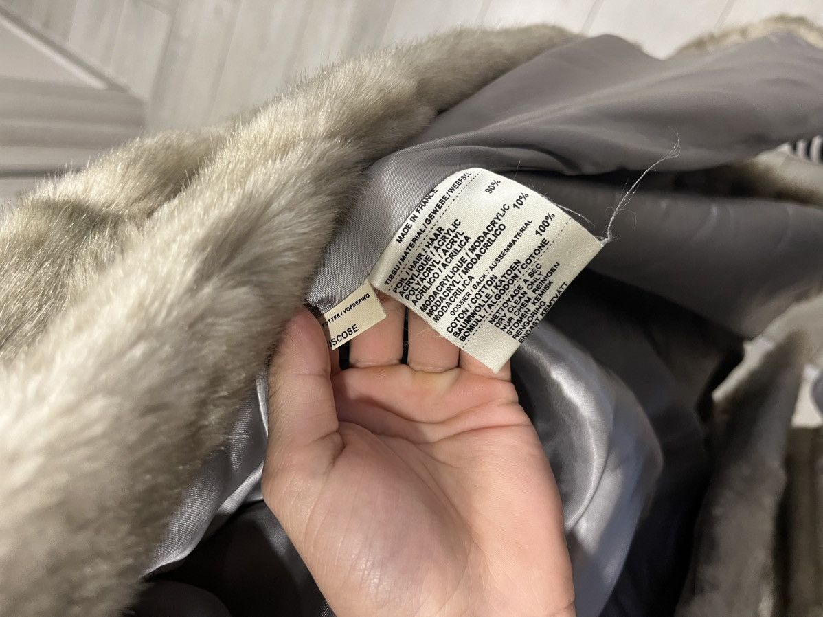 Japanese Brand Vintage Faux Fur Coat Made in France Size L / US 10 / IT 46 - 9 Thumbnail