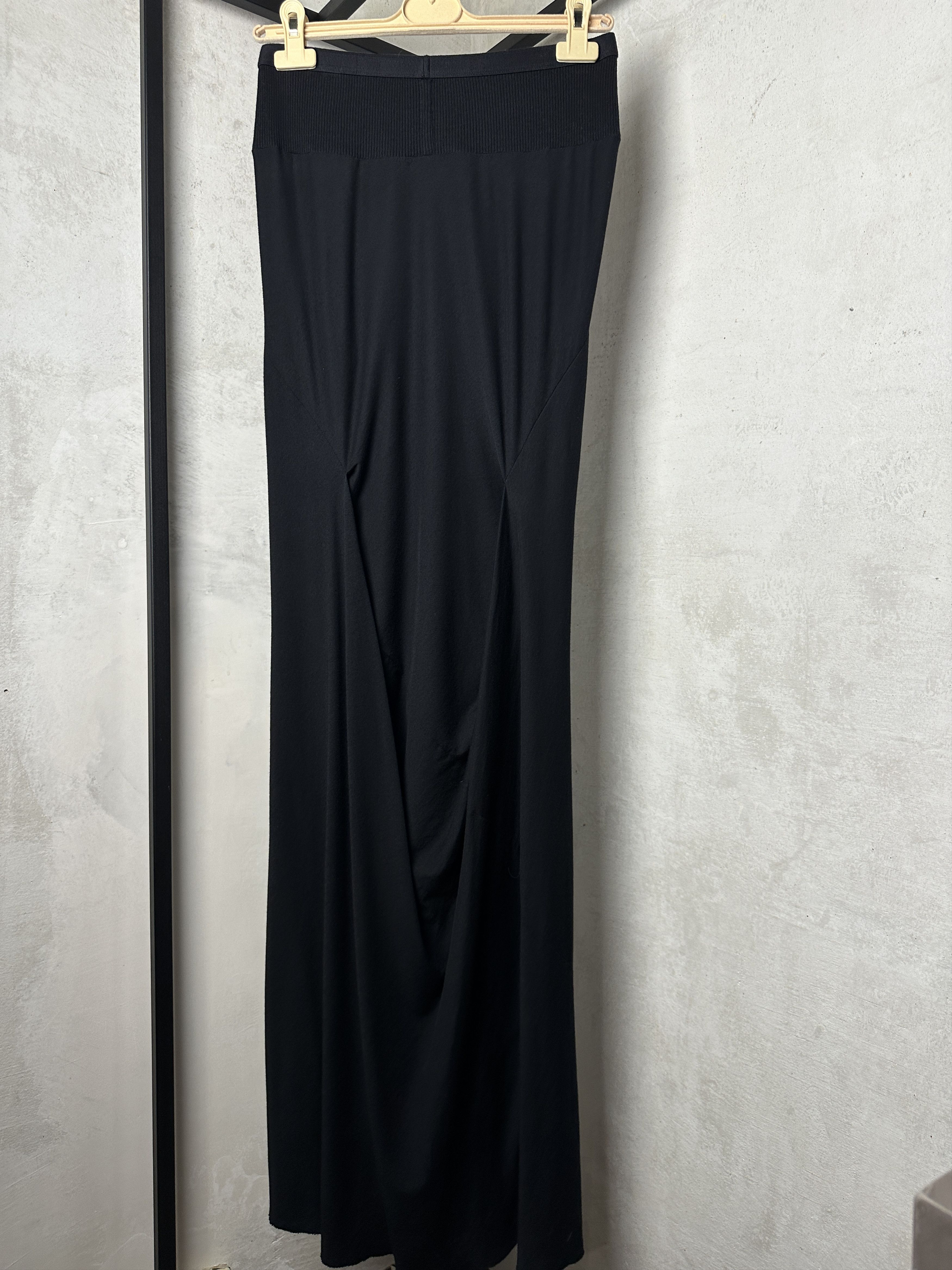 Rick Owens Rick Owens Lilies Slip Jersey Maxi Skirt Size 28" / US 6 / IT 42 - 7 Thumbnail
