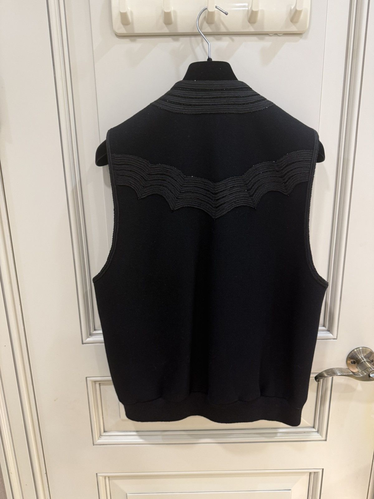 Saint Laurent Paris runway rhinestone embroidered vest size50 Size US M / EU 48-50 / 2 - 8 Thumbnail
