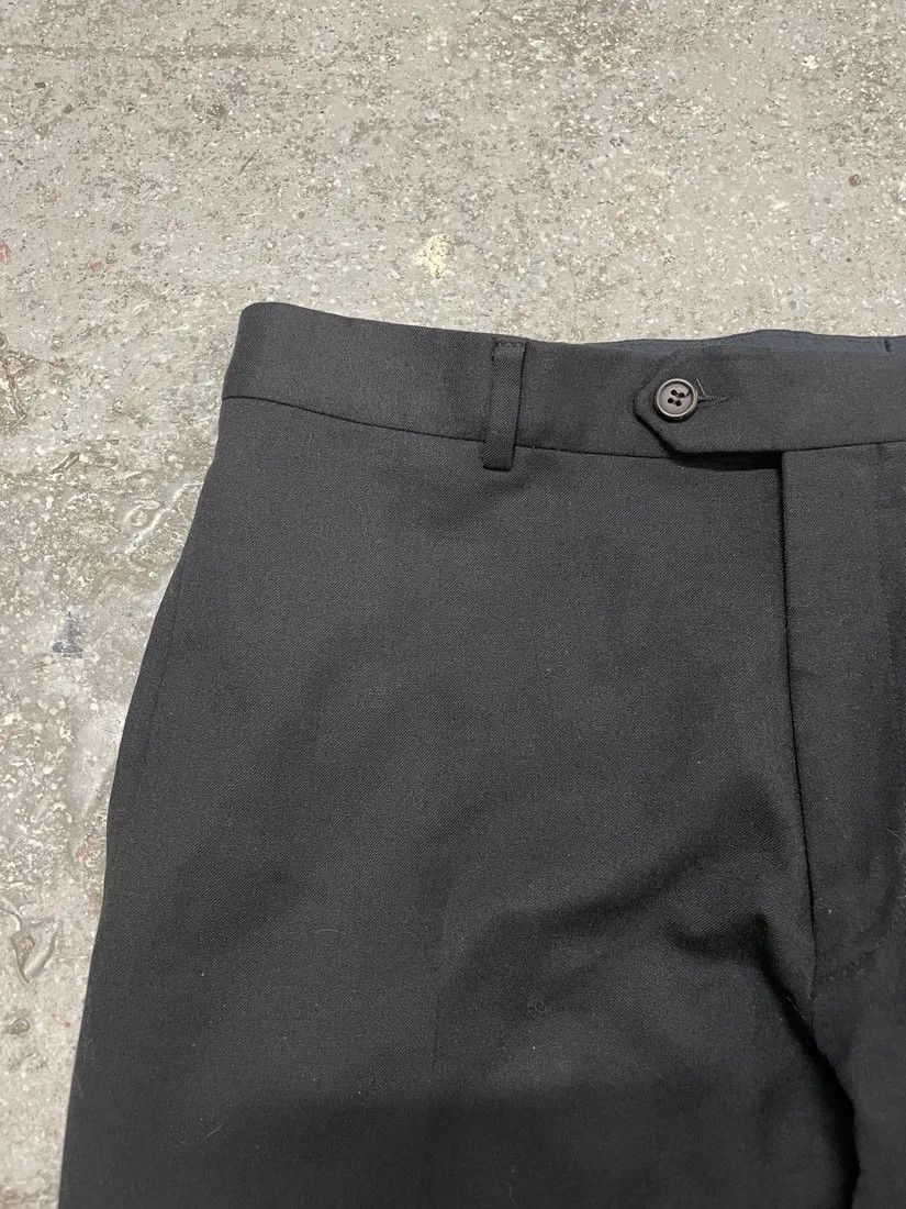 Prada × Vintage AW2007 Prada Black Wool Tailored Pants Size US 34 / EU 50 - 5 Thumbnail