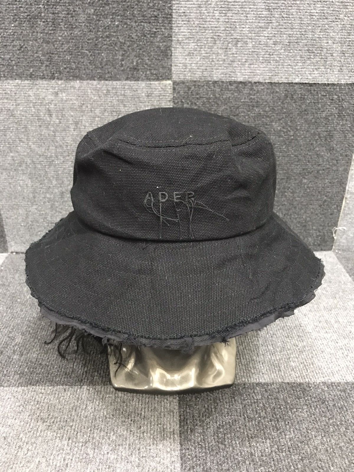 Ader Error × Designer ADER ERROR Unfinished Edge 21SS Bucket Hat Size ONE SIZE - 1 Thumbnail