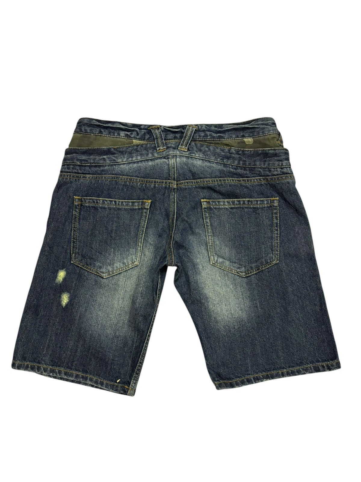 Japanese Brand Vtg Natural Leaf Japan Short Jeans Size US 31 - 2 Thumbnail