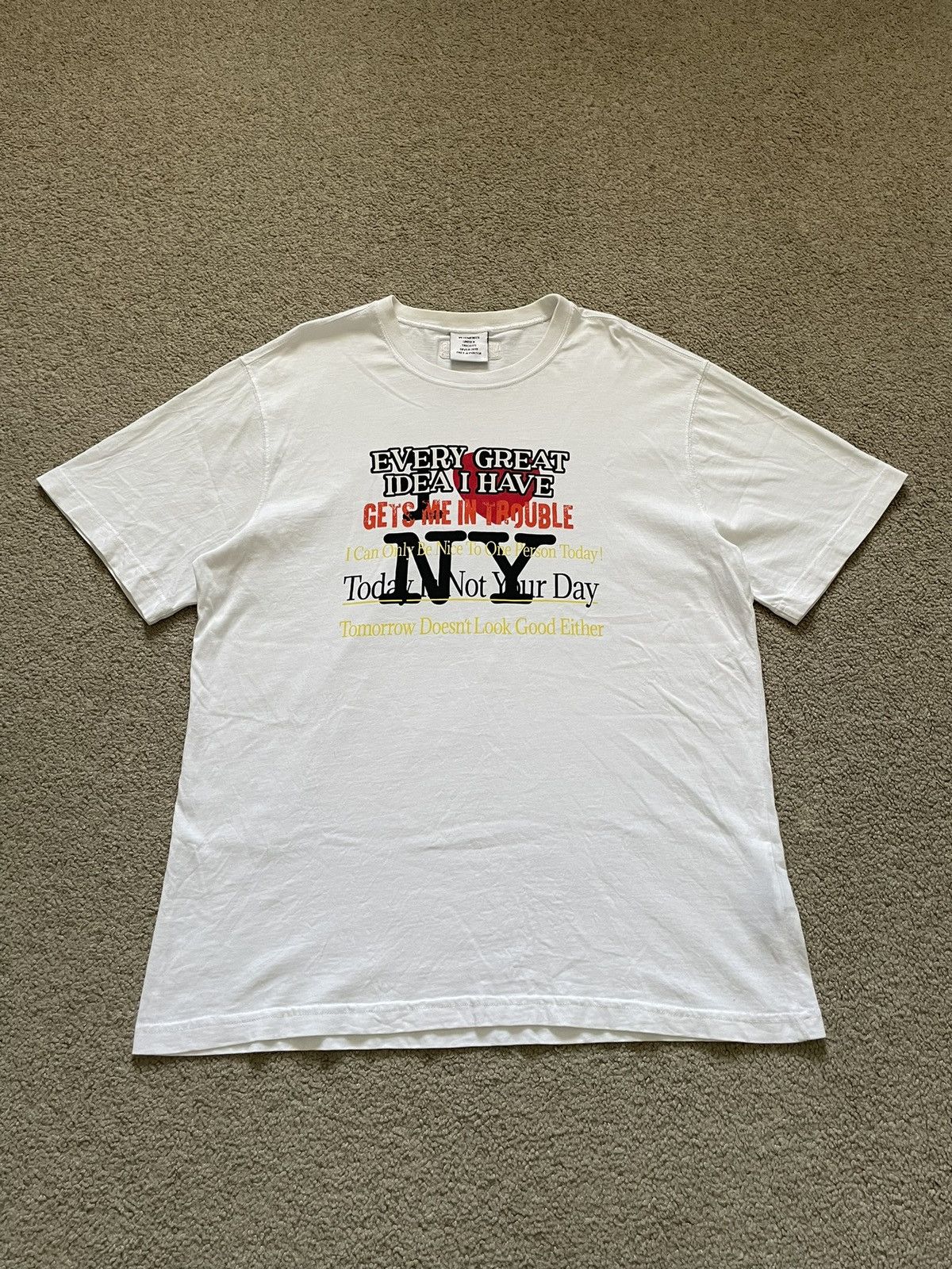 Vetements FW19 Vetements I Love New York Tourist Tee T Shirt | Grailed