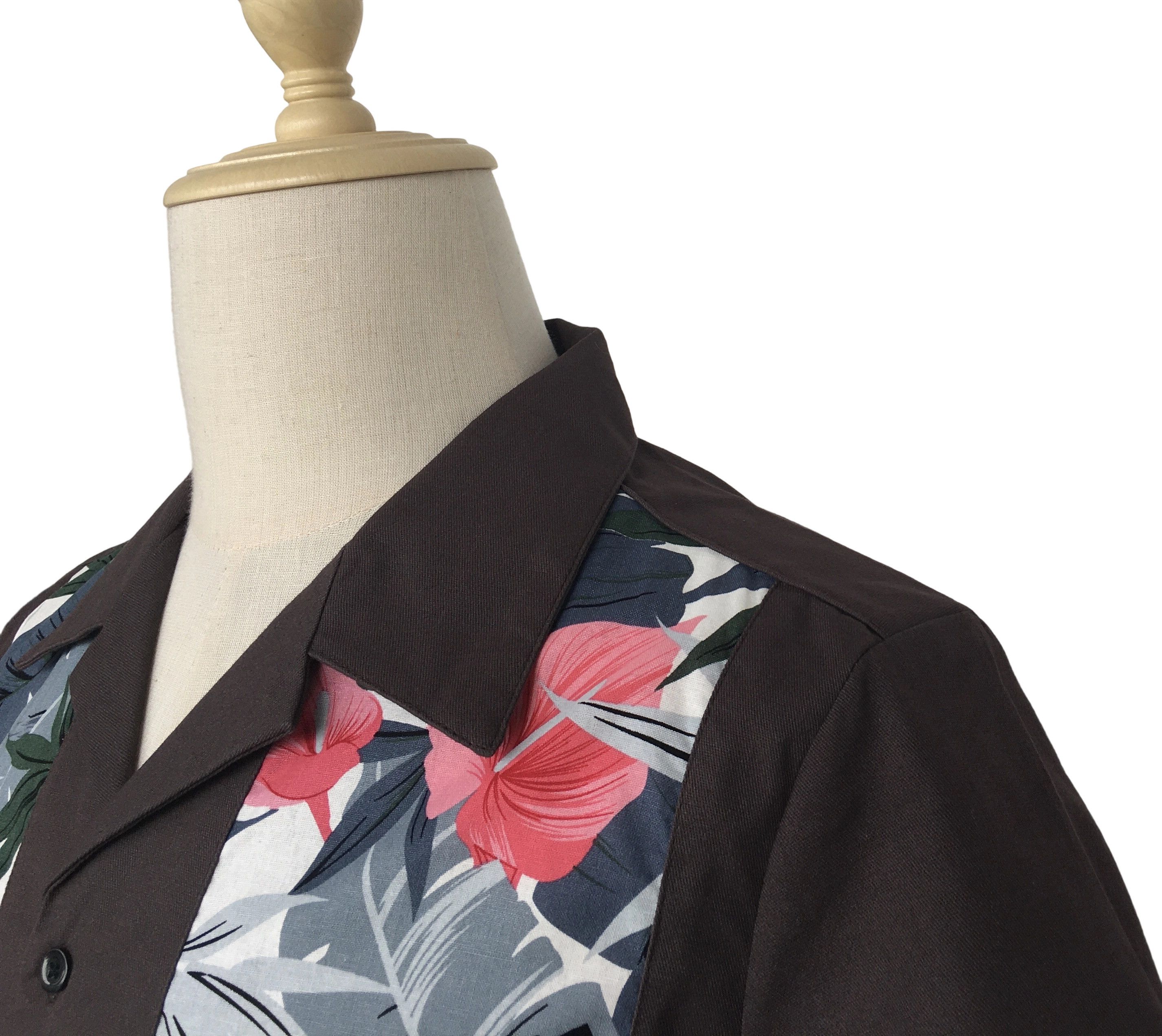 Other Vintage design men shirts two tone bowling floral shirts Size US XXL / EU 58 / 5 - 4 Thumbnail