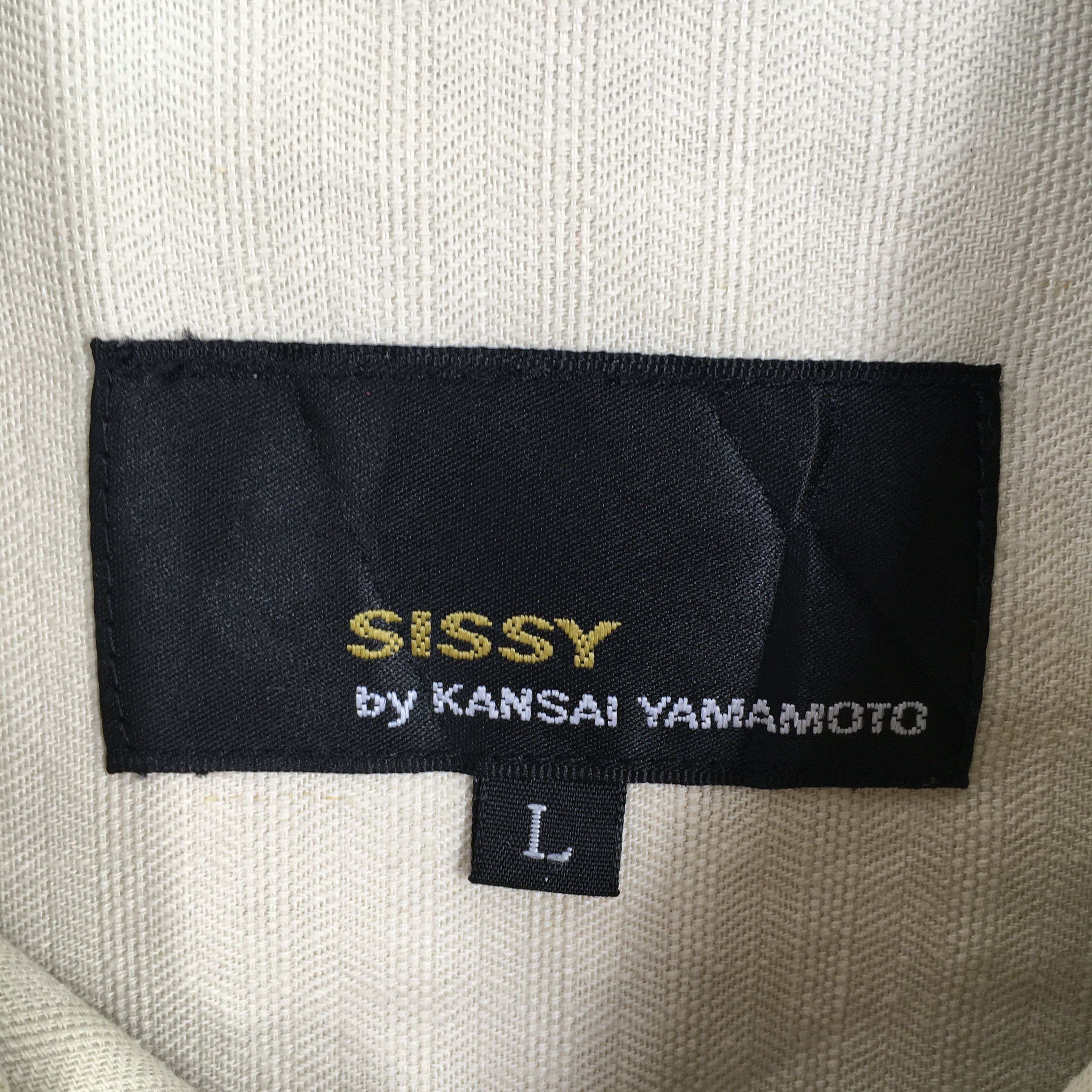 Kansai Yamamoto Sissy Kansai Yamamoto Herringbone Stripe Denim Jacket Large Size US L / EU 52-54 / 3 - 5 Thumbnail