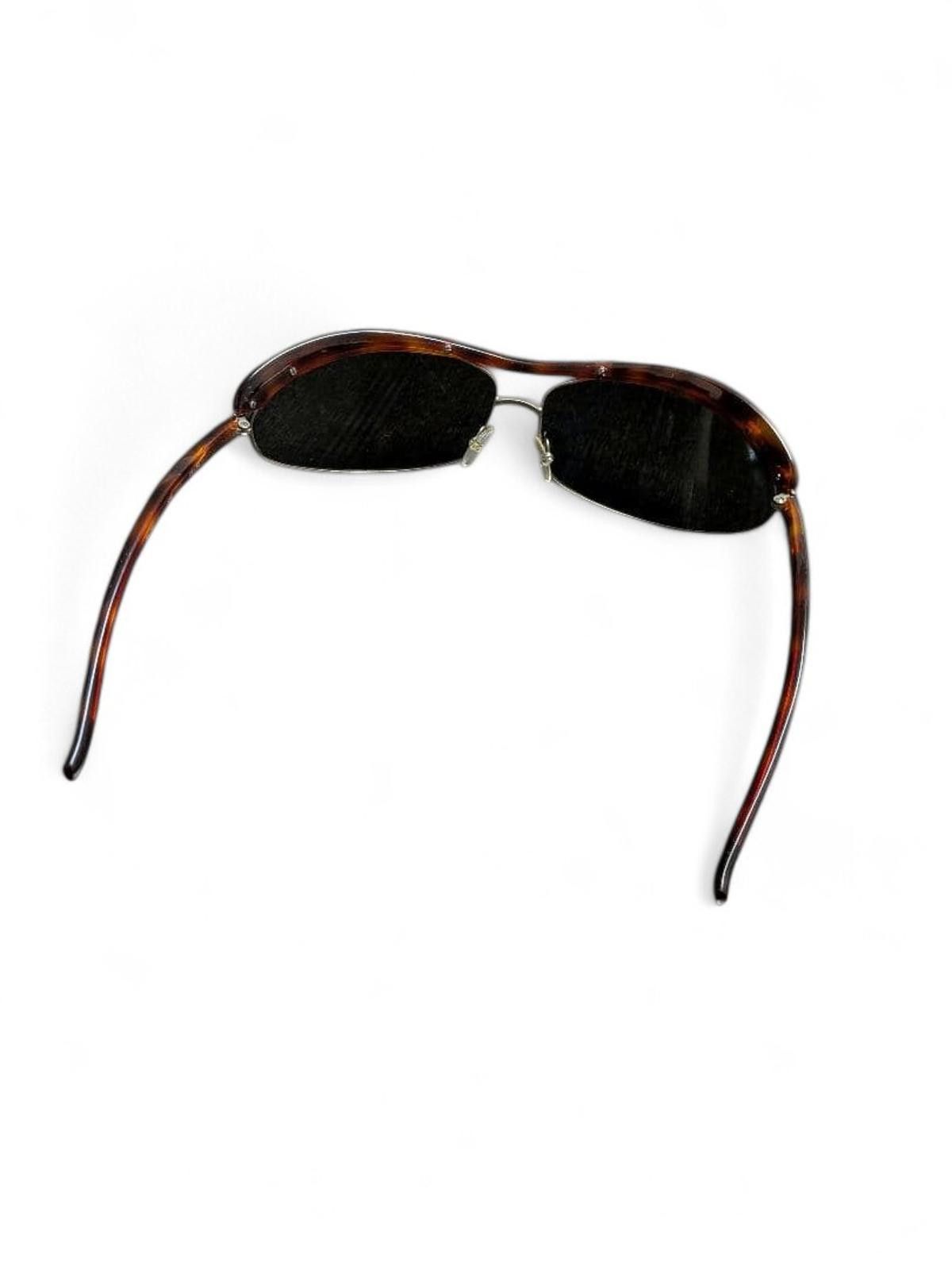 Bottega Veneta Bottega Veneta- Sunglasses Tortoiseshell Dark Frame Size ONE SIZE - 9 Thumbnail