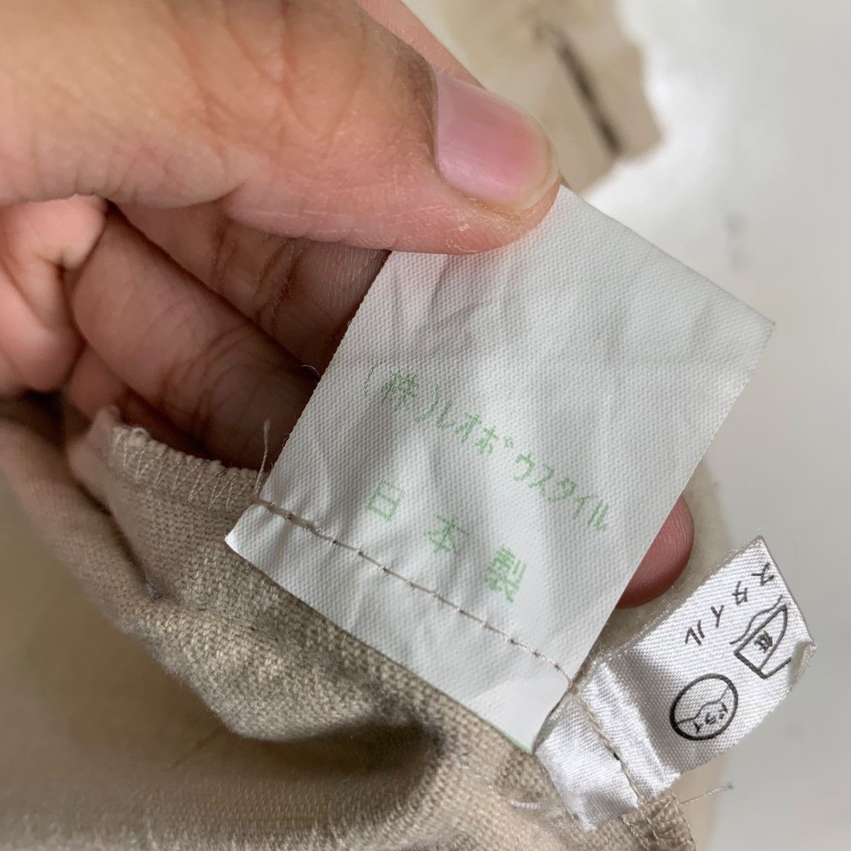Japanese Brand LEOBOUSTYLE Made in Japan Short Sleeve Blouse #0535-C25 Size ONE SIZE - 16 Thumbnail