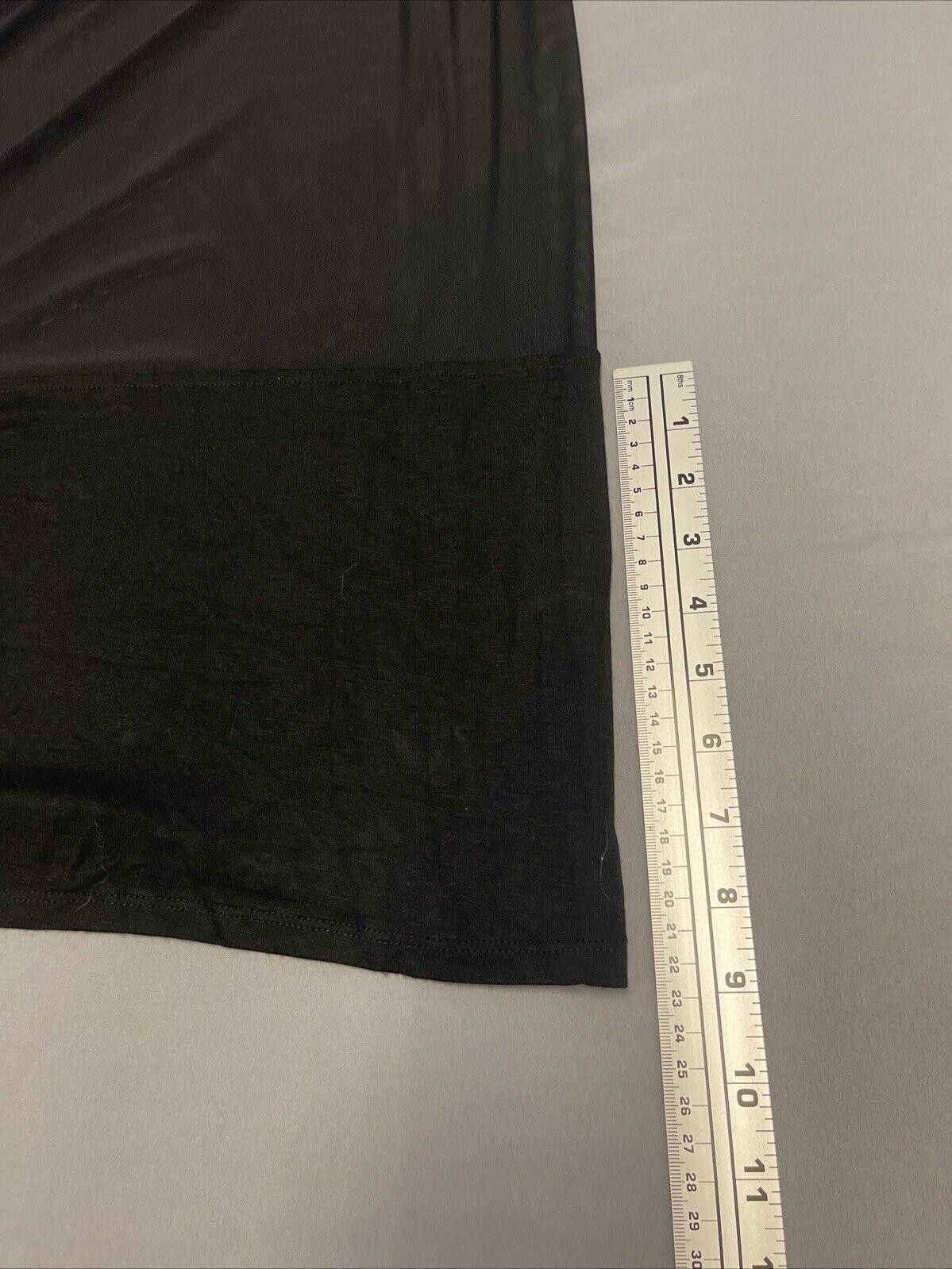 Studio Seven SKIRT - Seven 7 - SIZE L Maxi / Long - Black/sheer Size 36" / US 14 / IT 50 - 8 Thumbnail