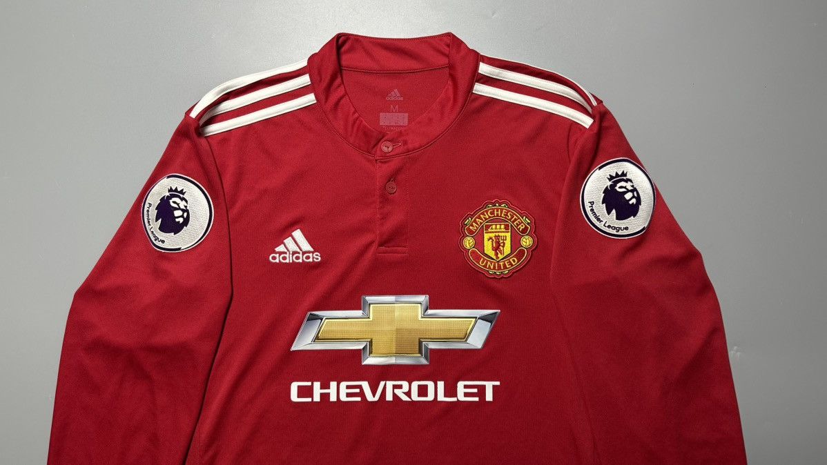 Adidas MAN UNITED ADIDAS 2017/2018 FOOTBALL HOME JERSEY #9 LUKAKU Size US M / EU 48-50 / 2 - 3 Thumbnail