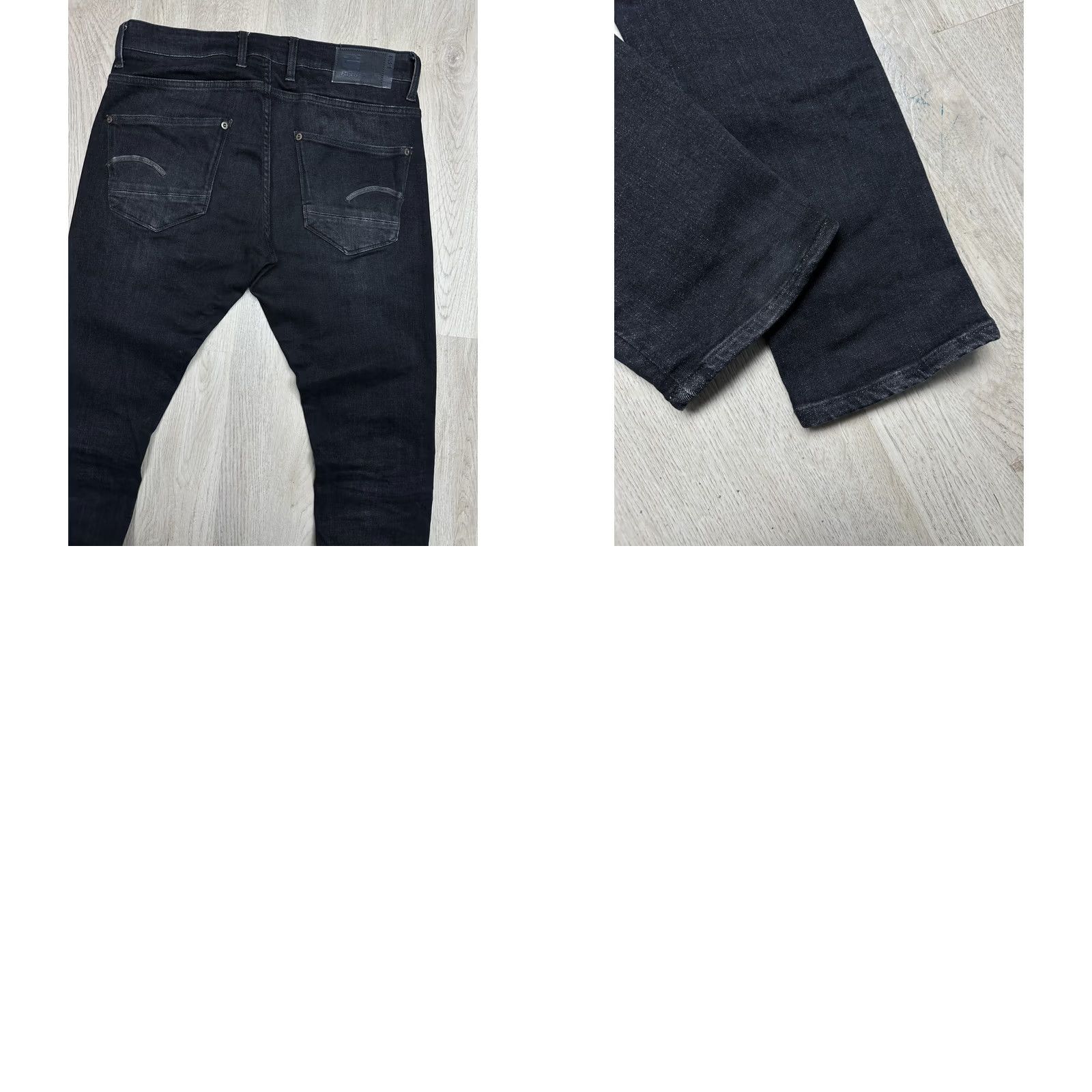 G-Star G Star Raw Men Revend Skinny Denim Pants Jeans - Black - Size 33 Size US 33 - 8 Thumbnail