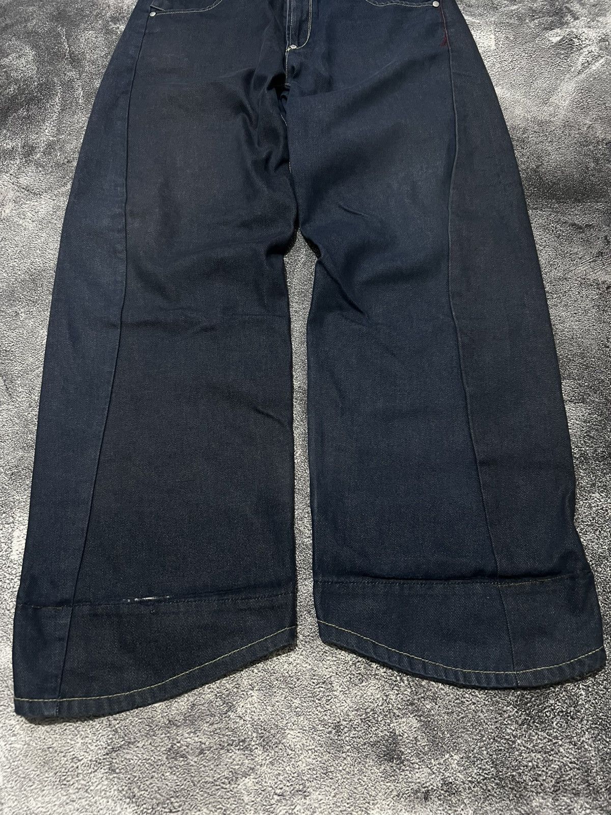 Levi's Vintage Clothing Levis Engineered Buckle Back Twisted Jeans Size US 31 - 10 Thumbnail