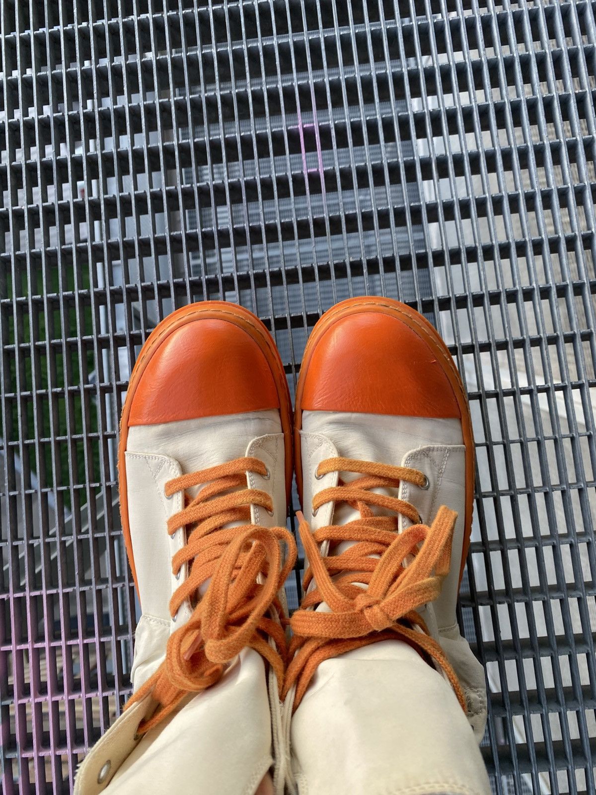Rick Owens Drkshdw Rick Owens Drkshdw Pocket High Ramones Sneakers Size US 8 / EU 41 - 7 Thumbnail